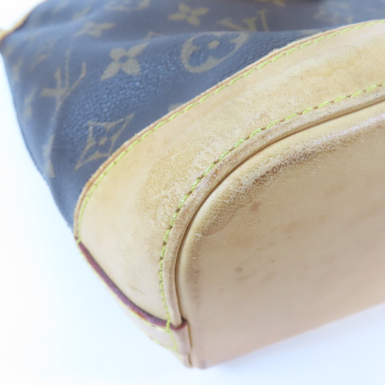 LOUIS VUITTON Monogram Lockit金扣手挽袋啡色
