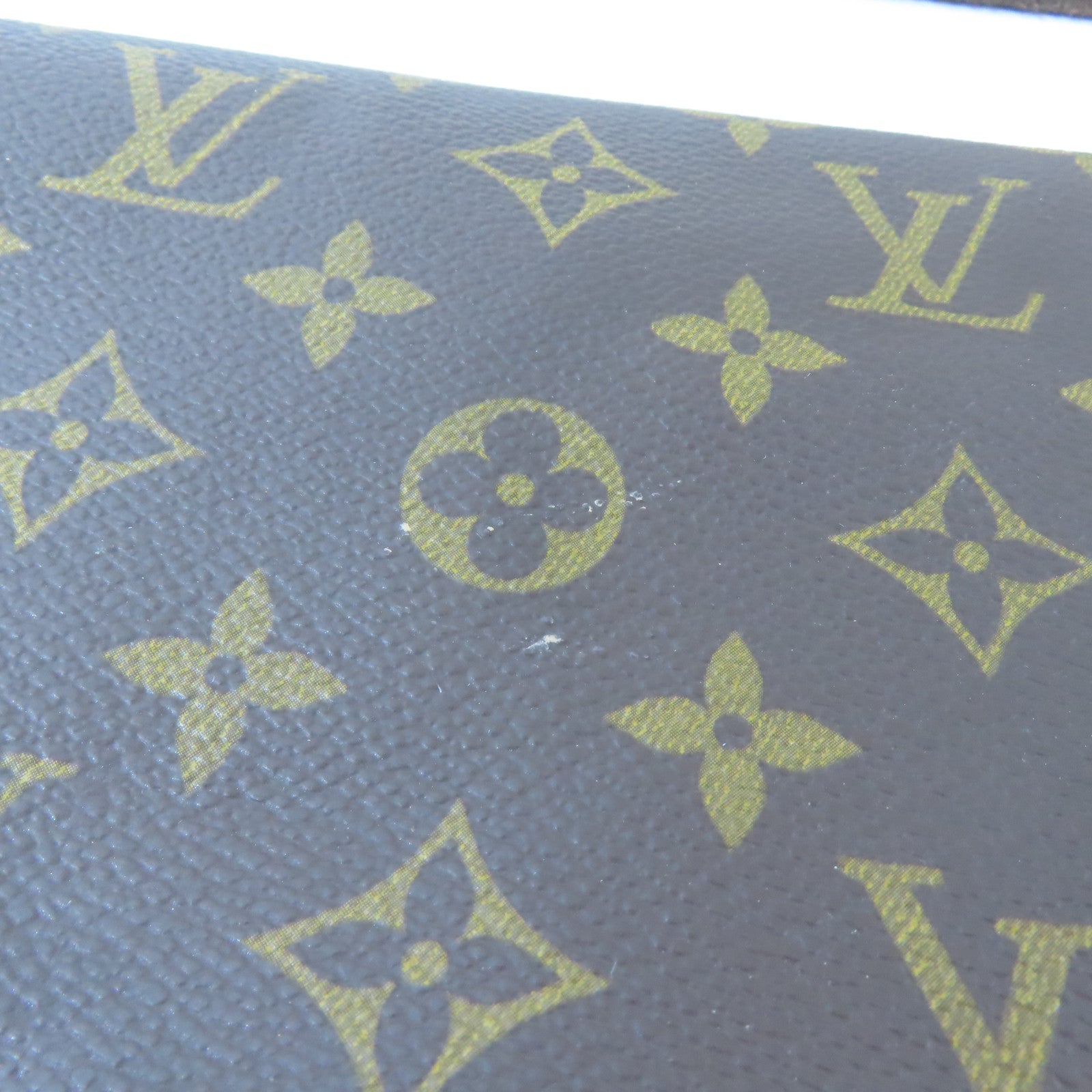 LOUIS VUITTON Monogram Shoulder Bag金扣肩背袋啡色