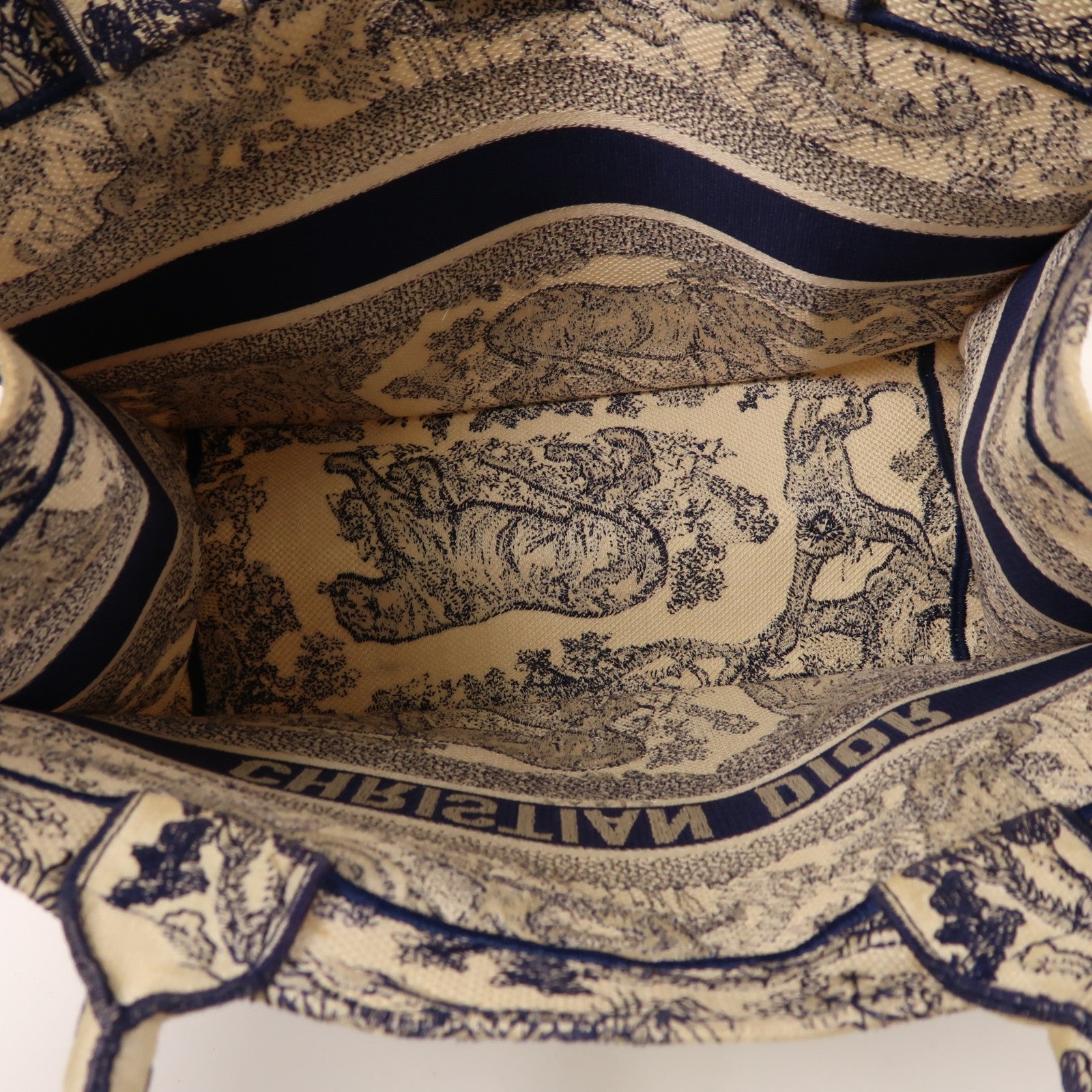 Dior 帆布Book Tote Medium手挽袋