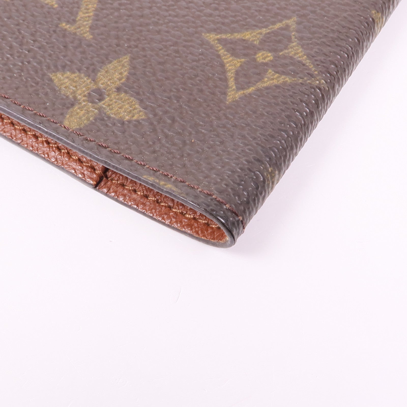 LOUIS VUITTON LV Passport Case M60178 Monogram Brown