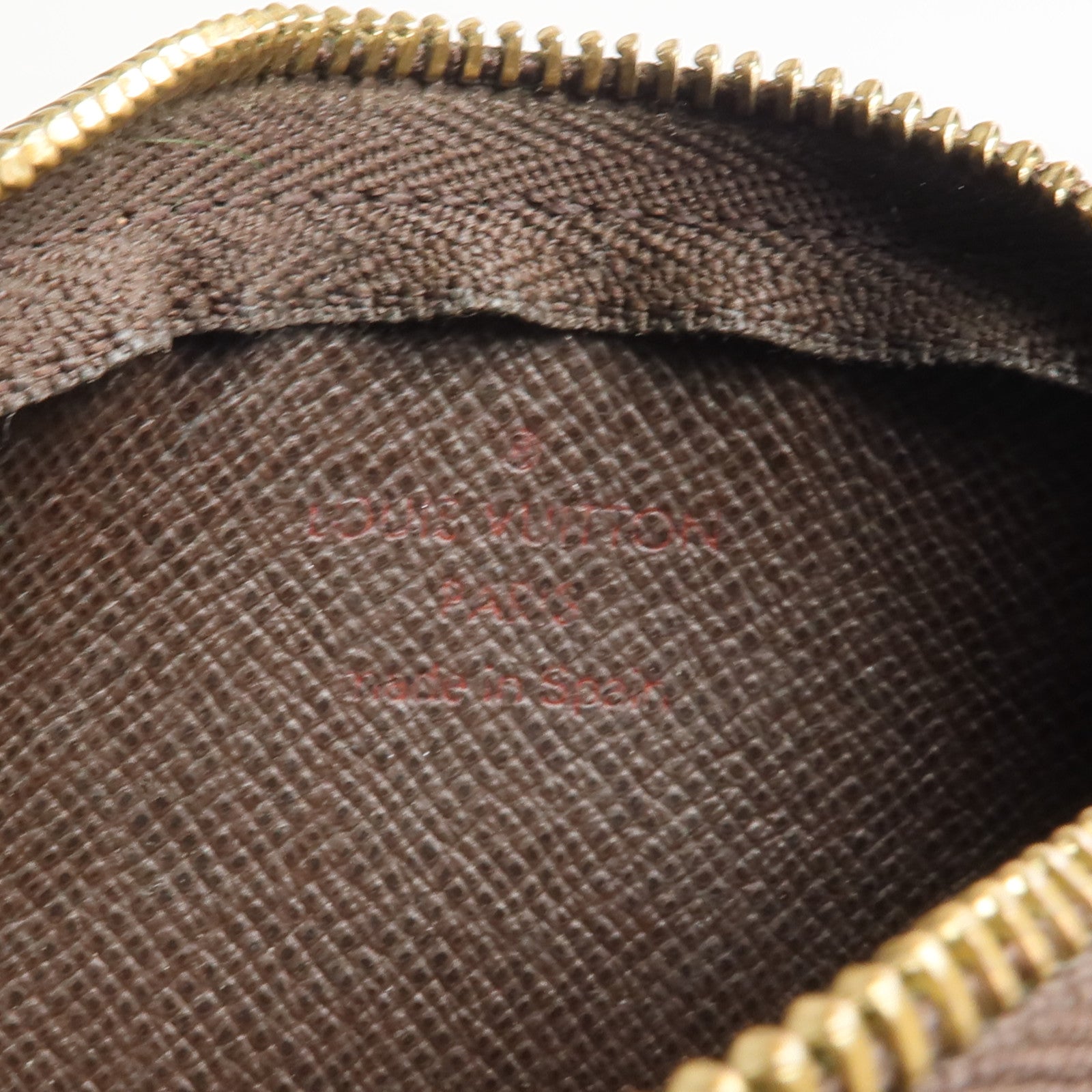 LOUIS VUITTON Damier Pochette Cles零錢包