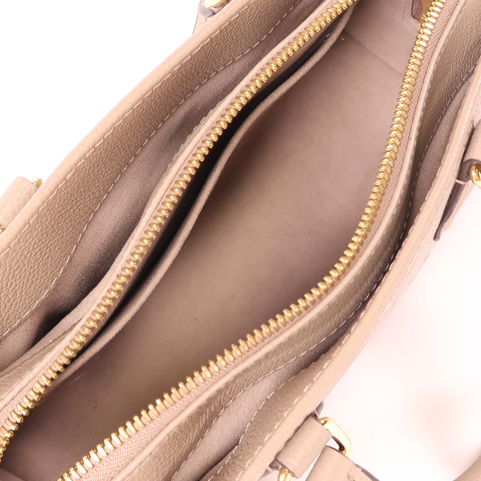 LOUIS VUITTON Monogram Empreinte On The Go East West金扣手挽肩背兩用袋