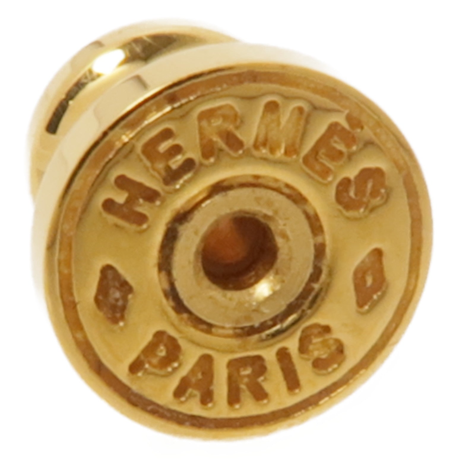 HERMES 水牛角/金屬Earrings耳環