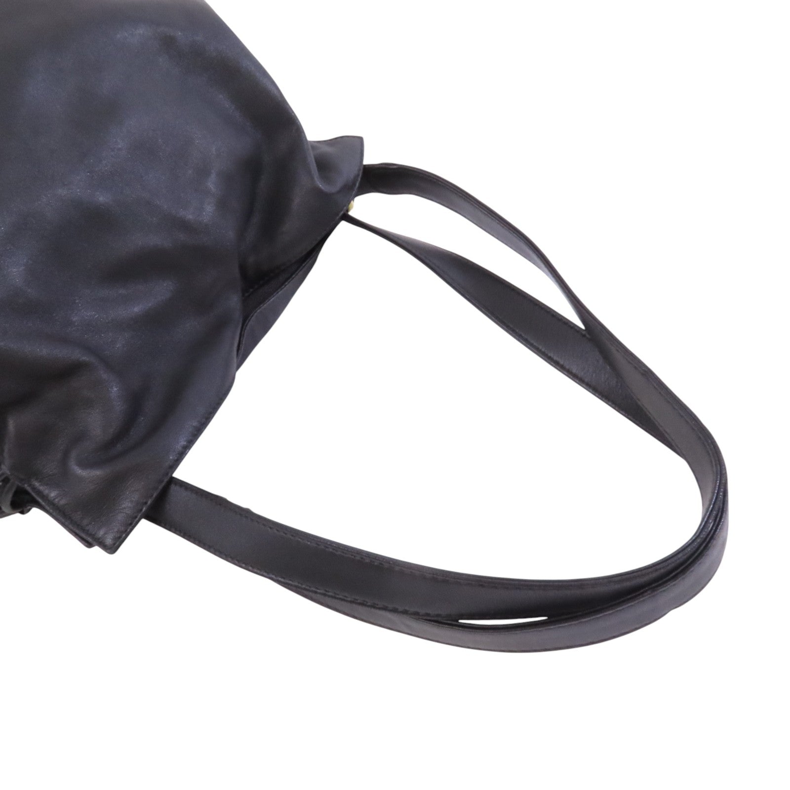 LOEWE 羊皮皮革Shoulder Bag金扣肩背袋