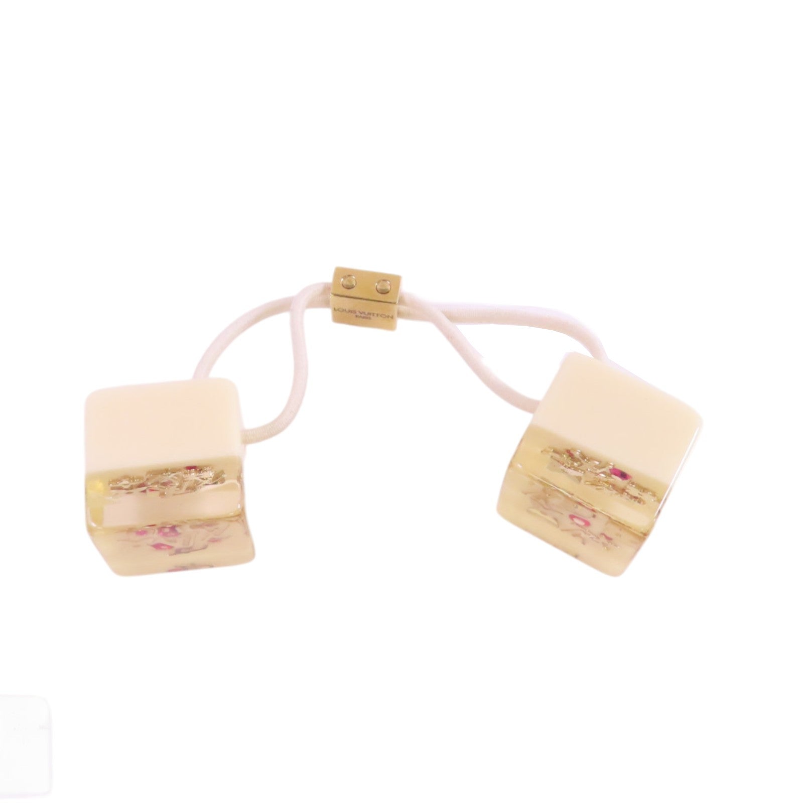 LOUIS VUITTON PVC/Resin Hair Cube髮夾