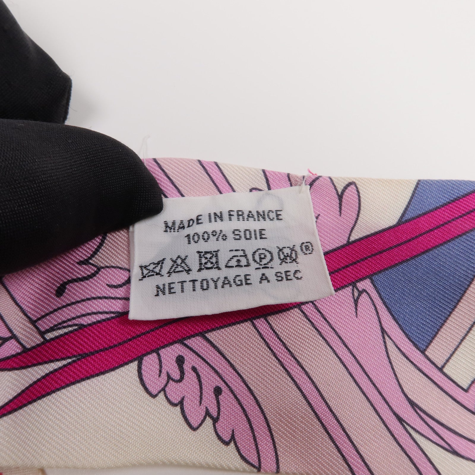 HERMES 絲質Twilly絲巾