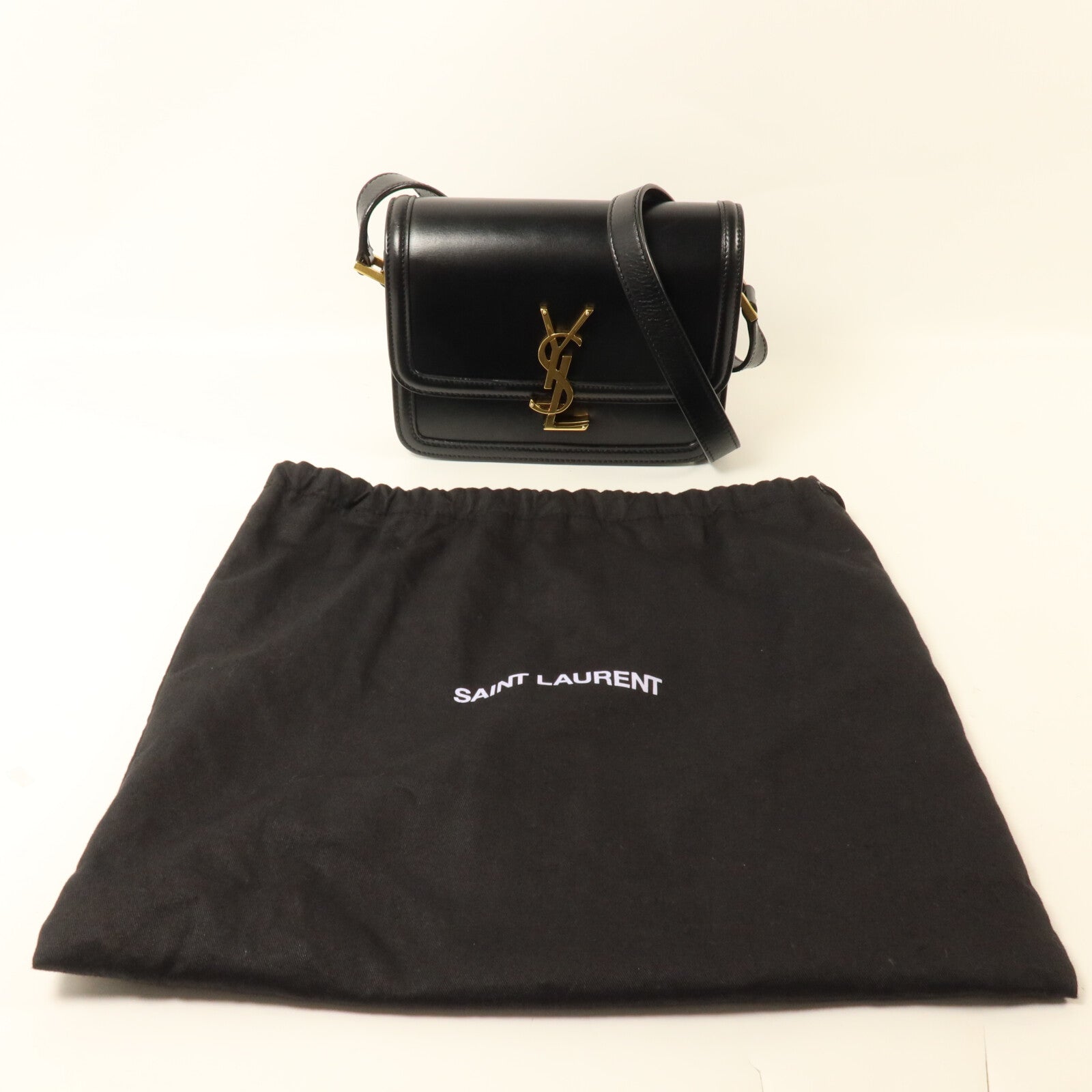 SAINT LAURENT 牛皮皮革Small Solferino肩背袋