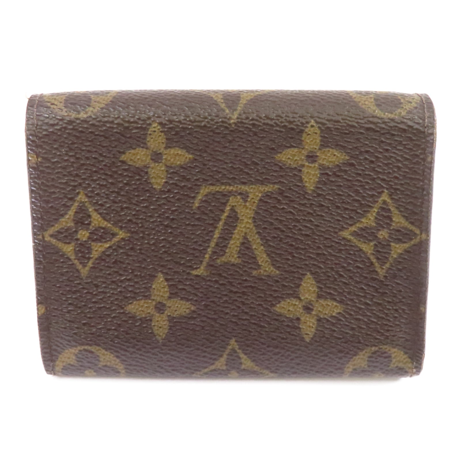 LOUIS VUITTON Monogram Card Case卡片套棕色