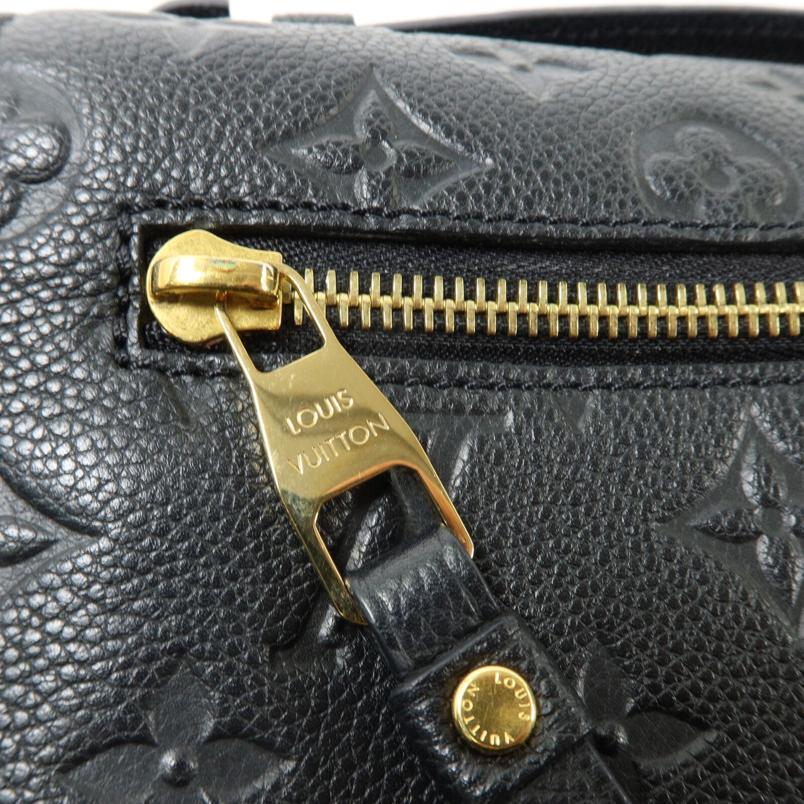 LOUIS VUITTON Monogram Empreinte Pochette Metis金扣手挽肩背兩用袋