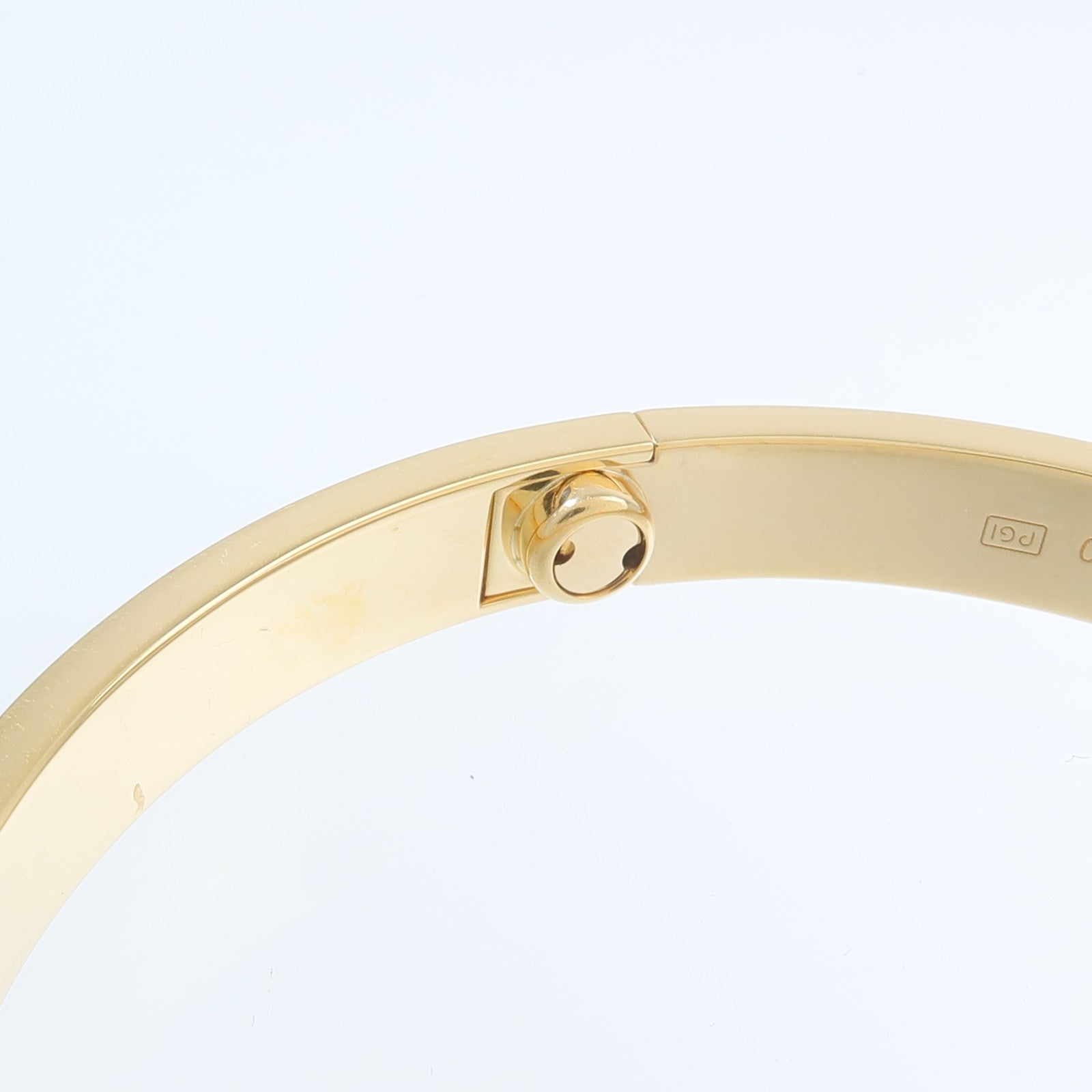 CARTIER 18K黃金Love Bracelet手鐲