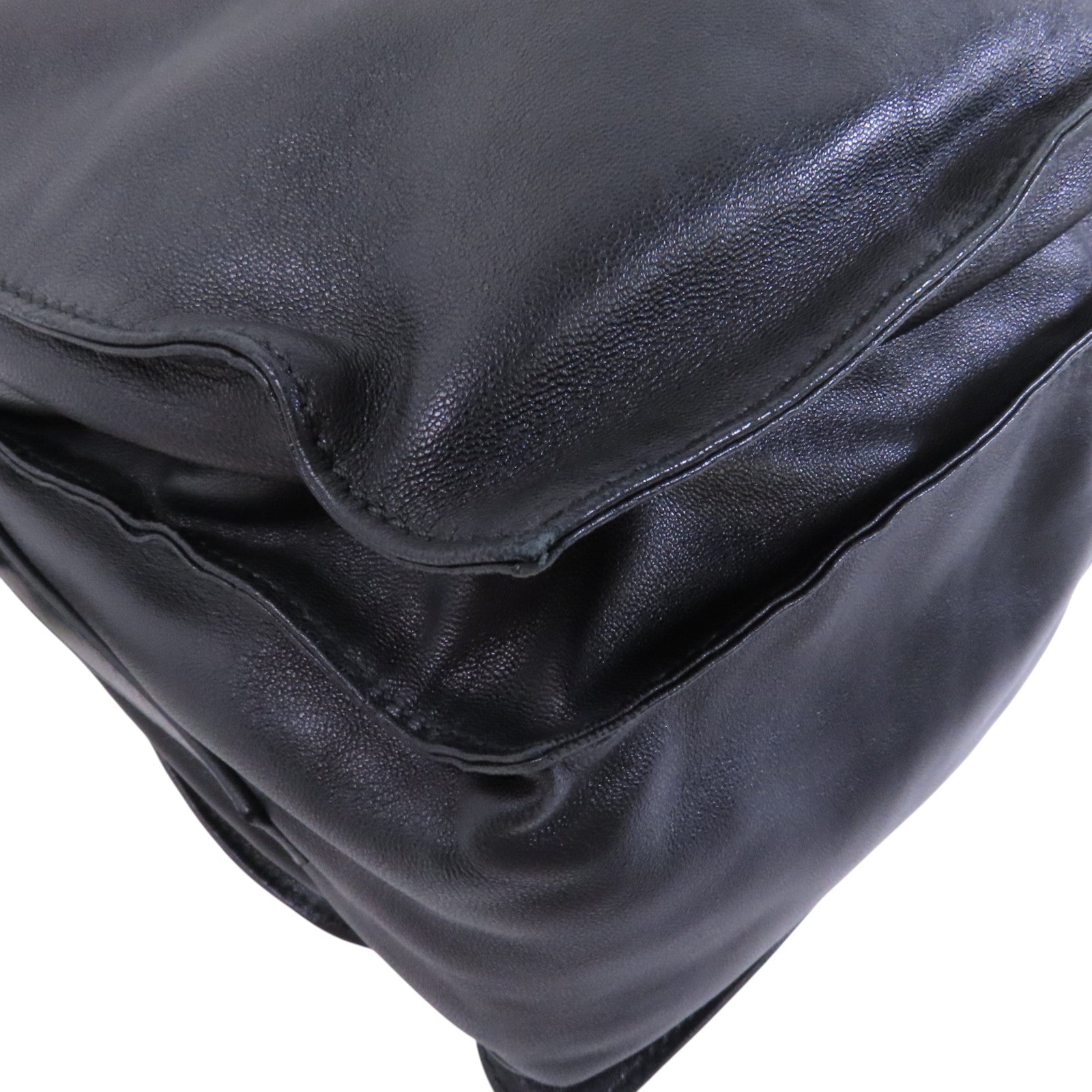 LOEWE 羊皮皮革Shoulder Bag金扣肩背袋