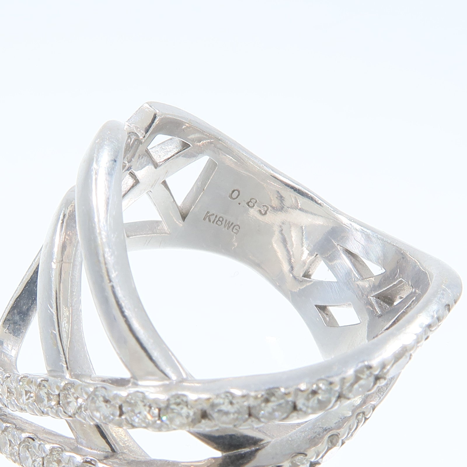 JEWELRY 18K白金Diamond Ring鑽石戒指