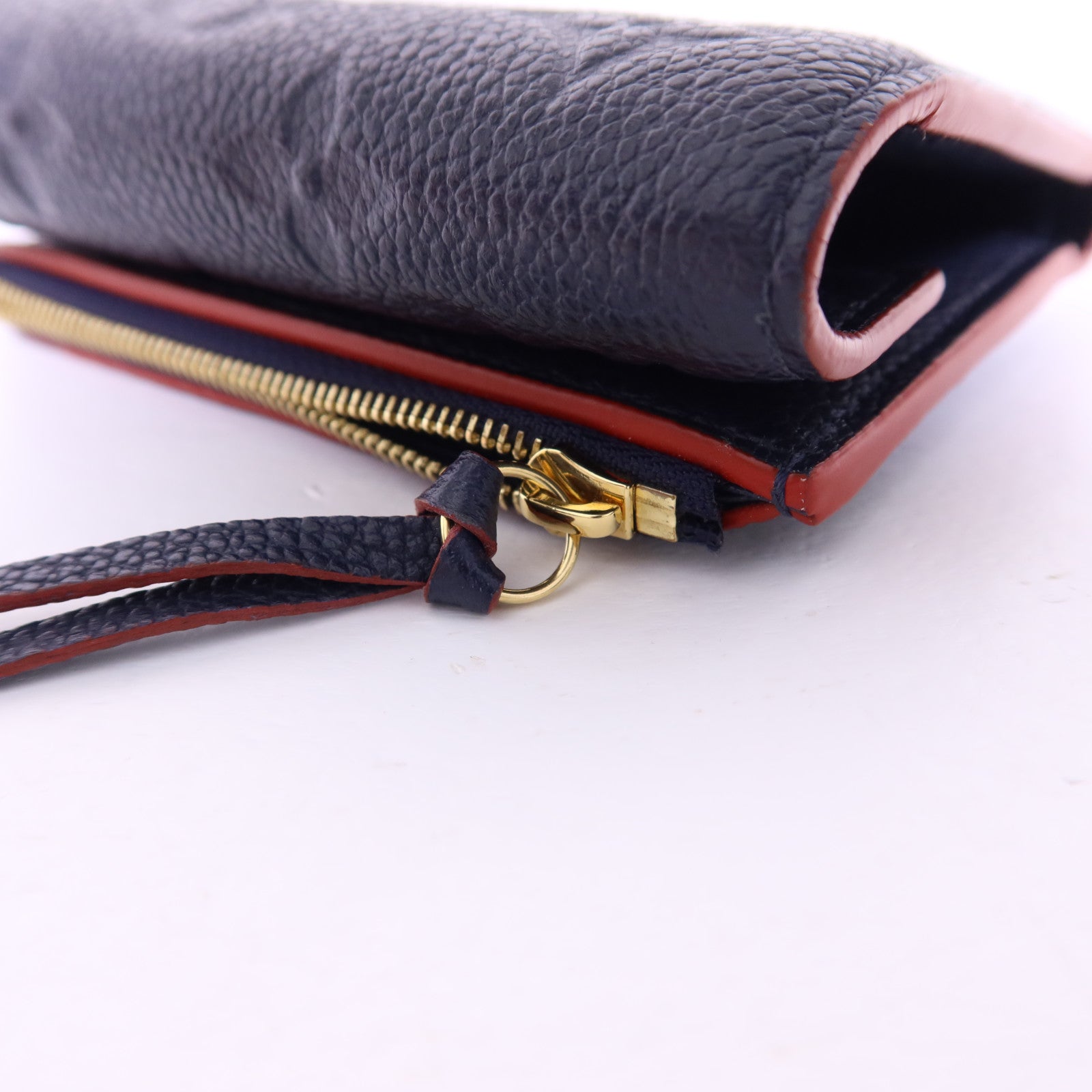 LOUIS VUITTON Monogram Empreinte Victorine金扣錢包