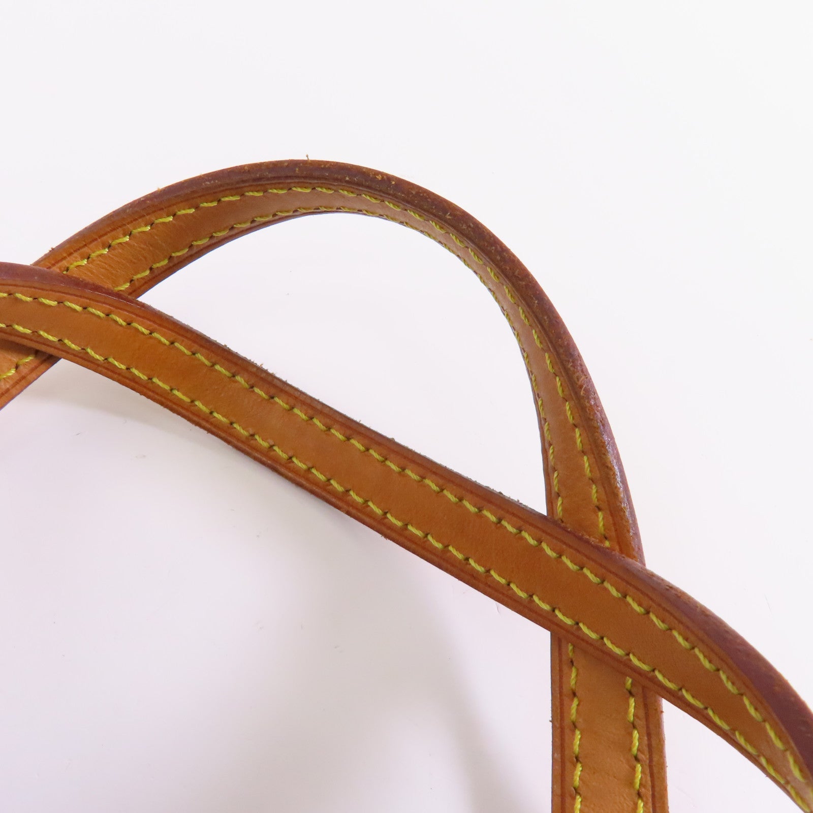 LOUIS VUITTON Monogram Papillon PM金扣手挽袋棕色
