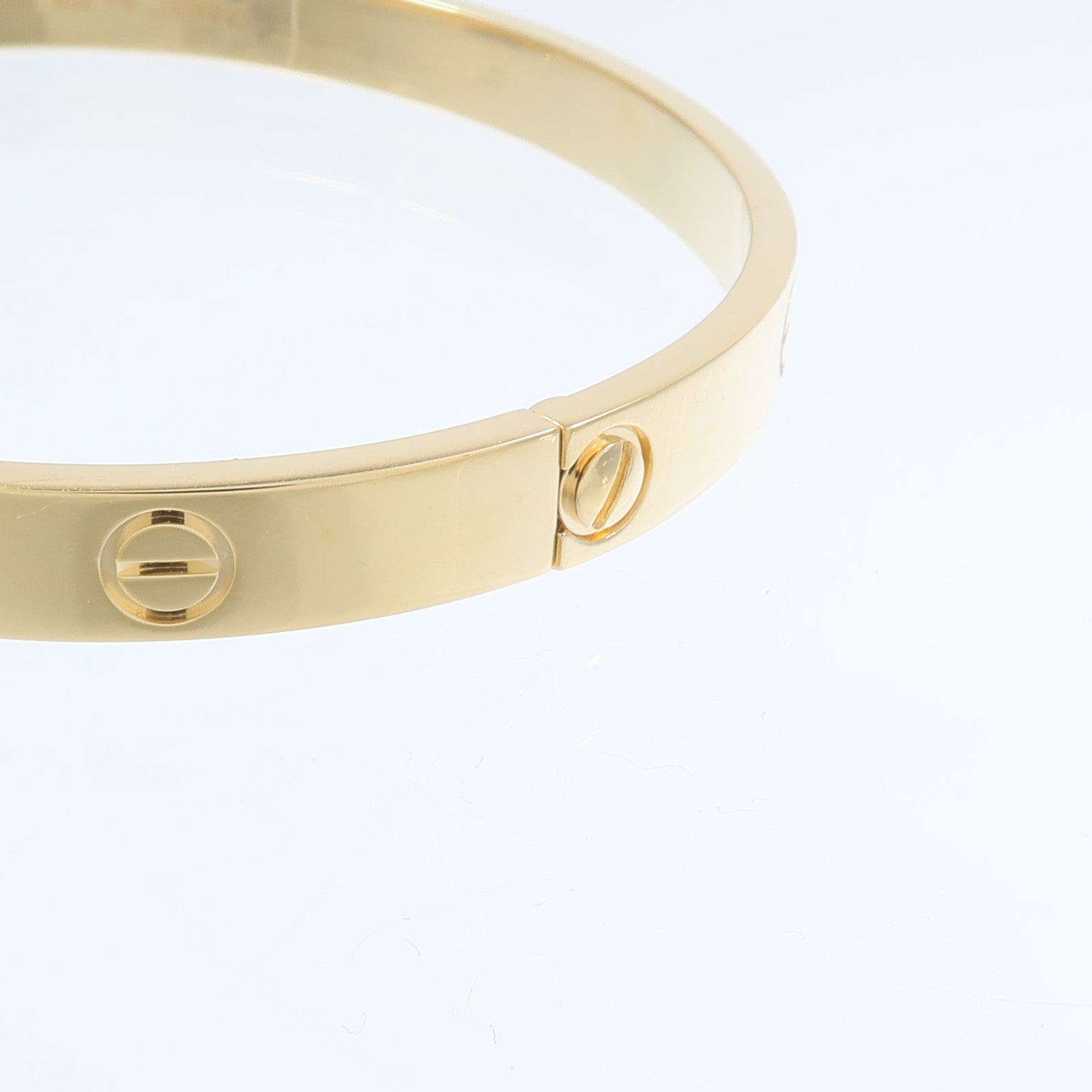 CARTIER 18K黃金Love Bracelet手鐲