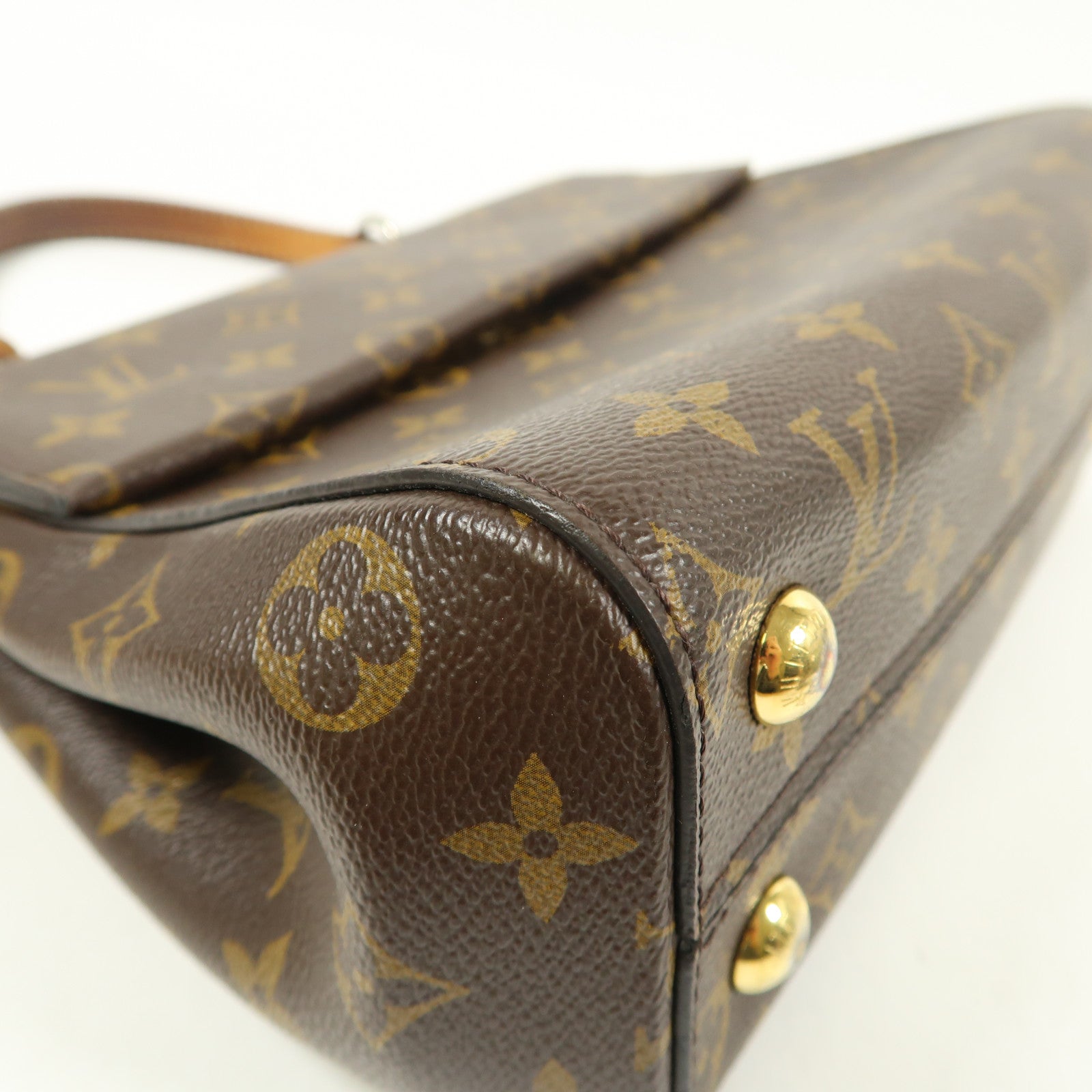 LOUIS VUITTON Monogram Cluny BB金扣手挽肩背兩用袋