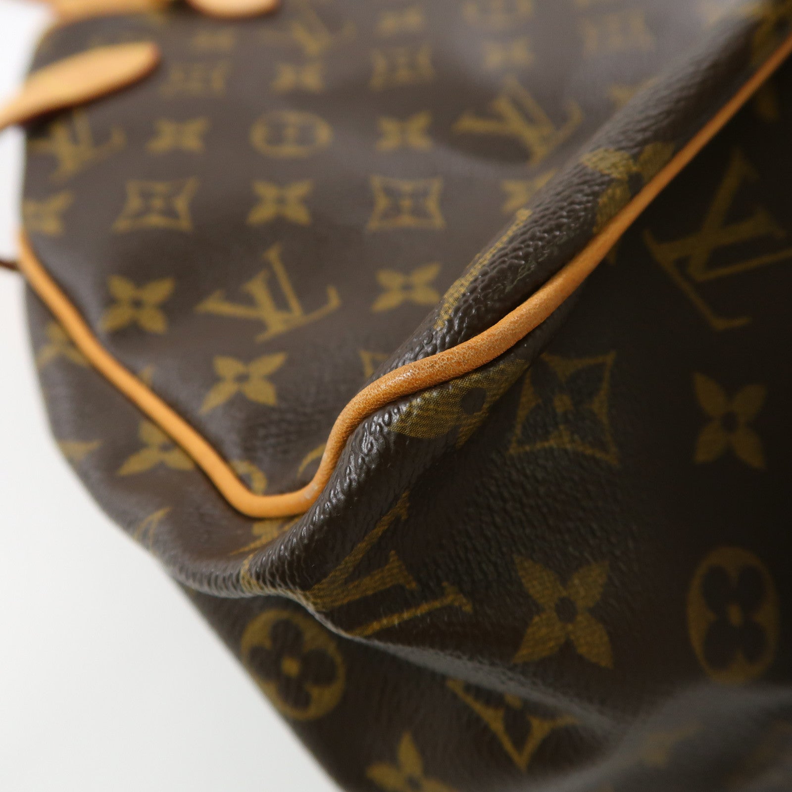 LOUIS VUITTON Monogram Batignolles Horizontal金扣肩背袋啡色