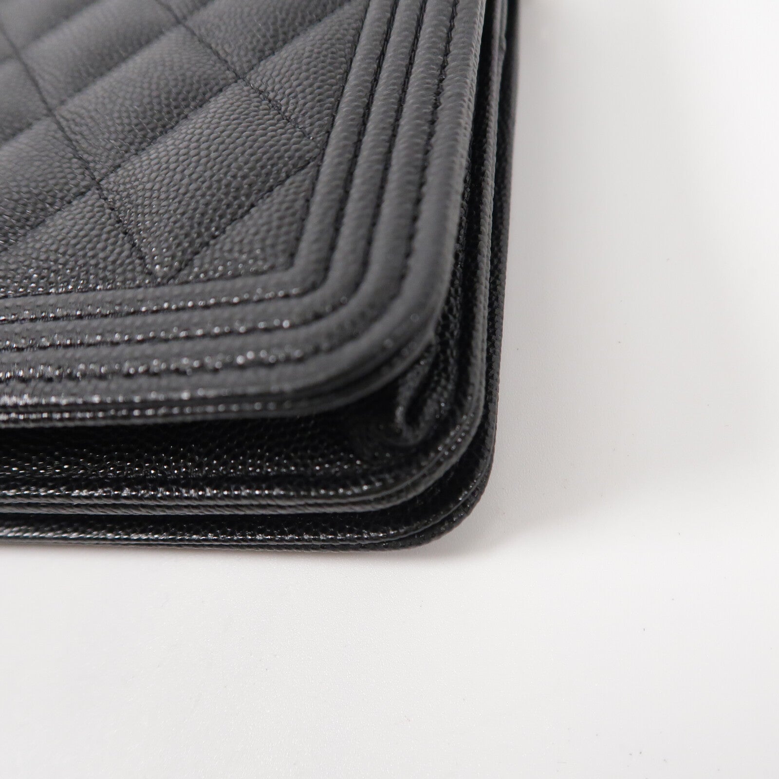 CHANEL 牛皮皮革WOC Wallet On Chain鏈帶肩背袋