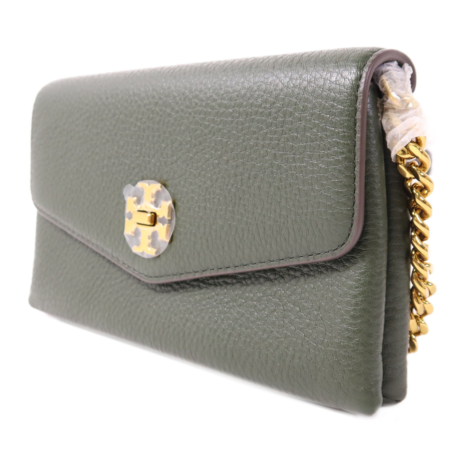 Tory Burch 牛皮皮革Shoulder Bag金扣肩背袋