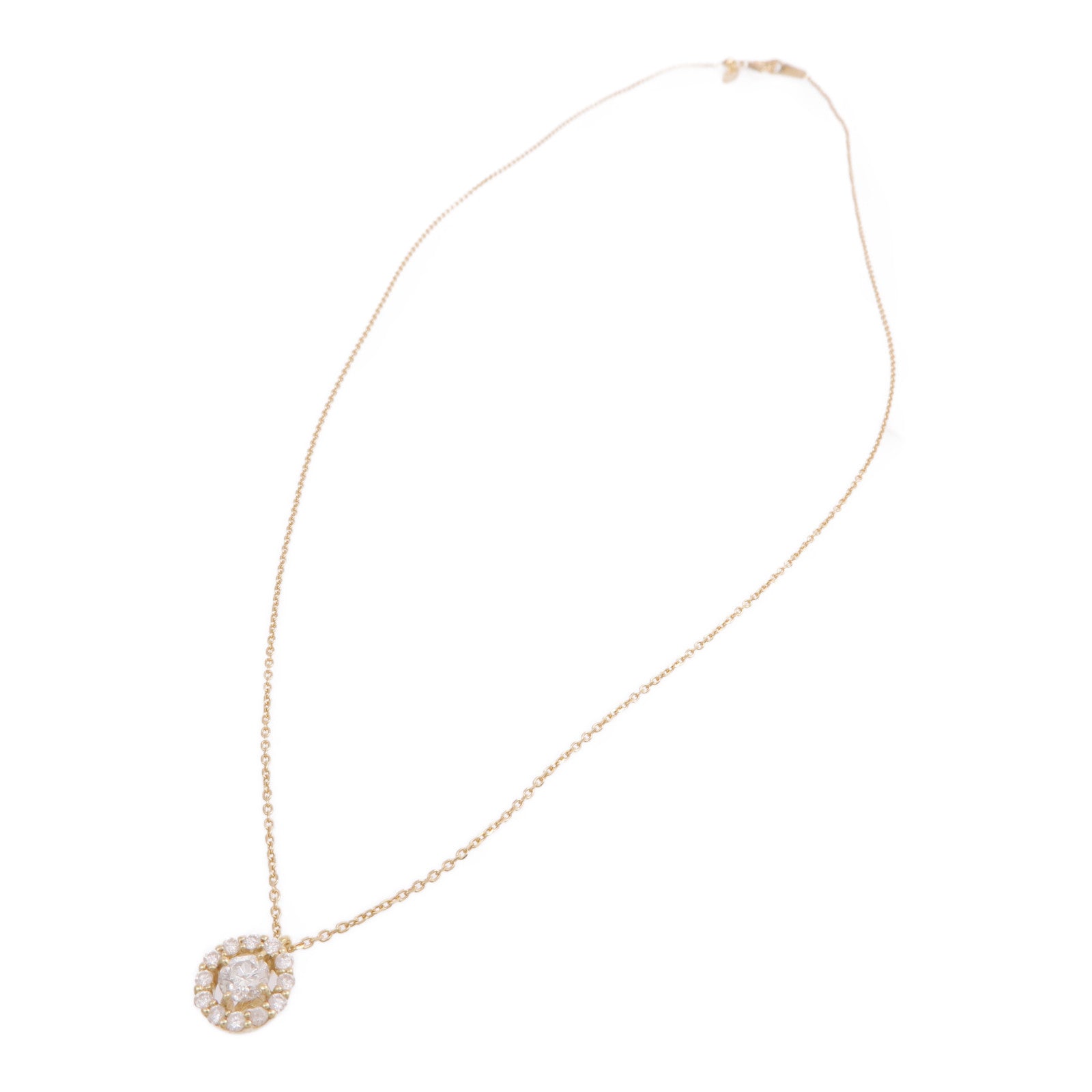 JEWELRY 18K黃金Diamond Necklace鑽石項鍊
