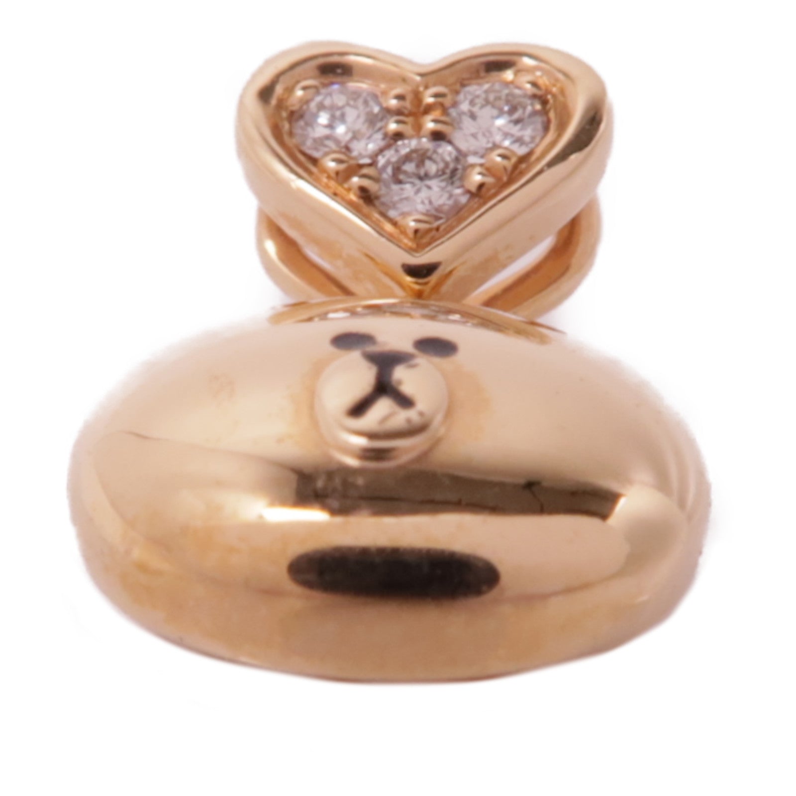 JEWELRY 18K玫瑰金Diamond Pendant鑽石吊墜