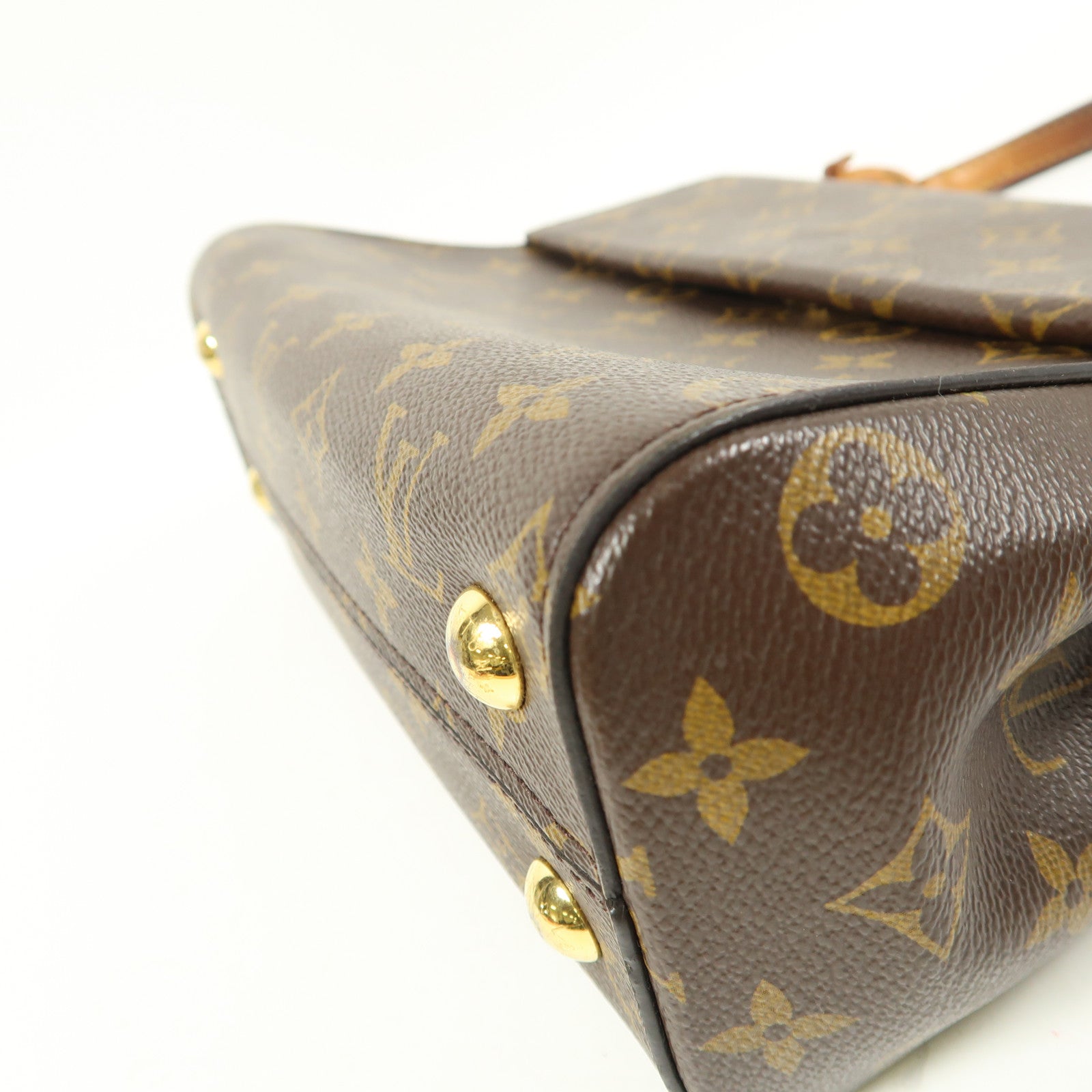 LOUIS VUITTON Monogram Cluny BB金扣手挽肩背兩用袋