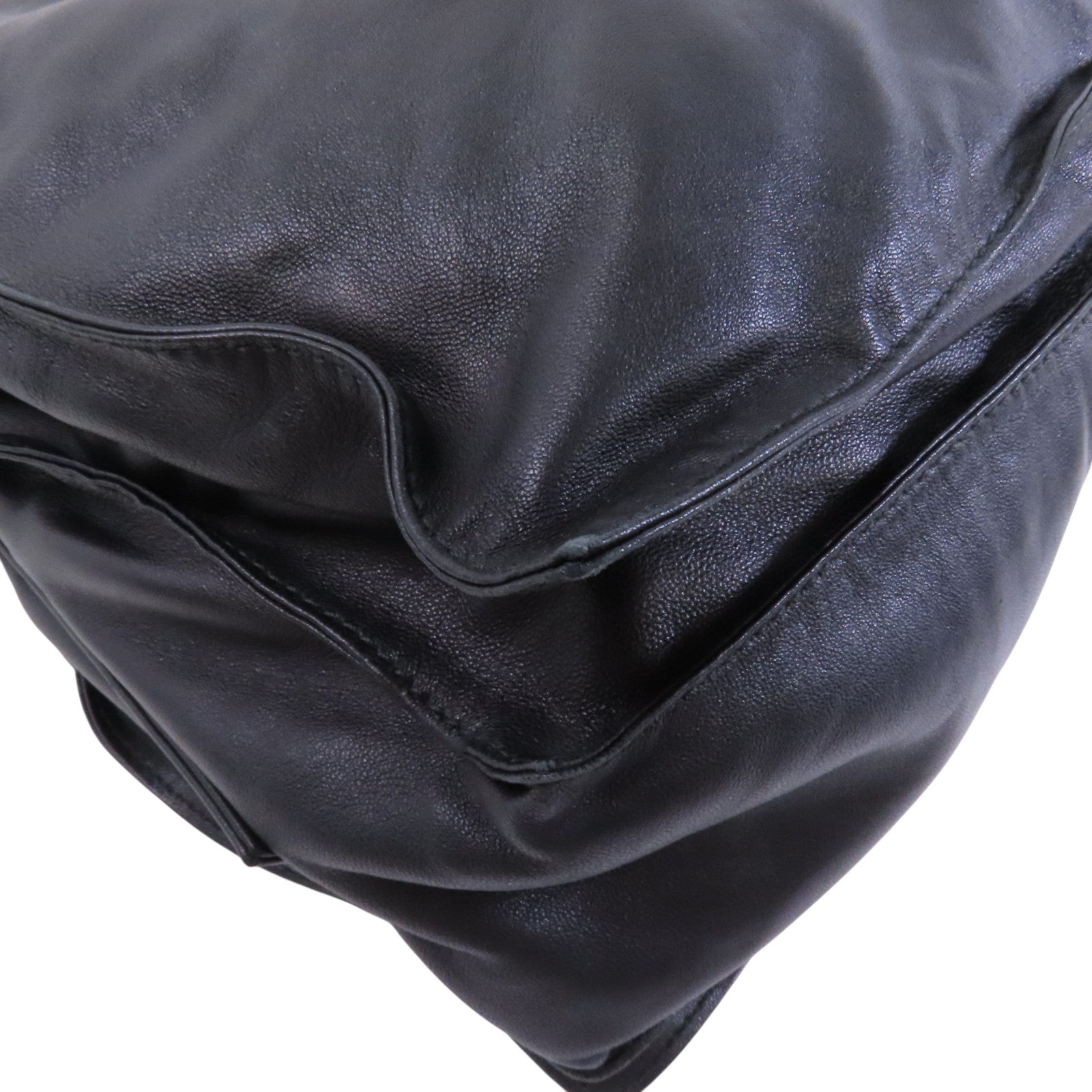 LOEWE 羊皮皮革Shoulder Bag金扣肩背袋