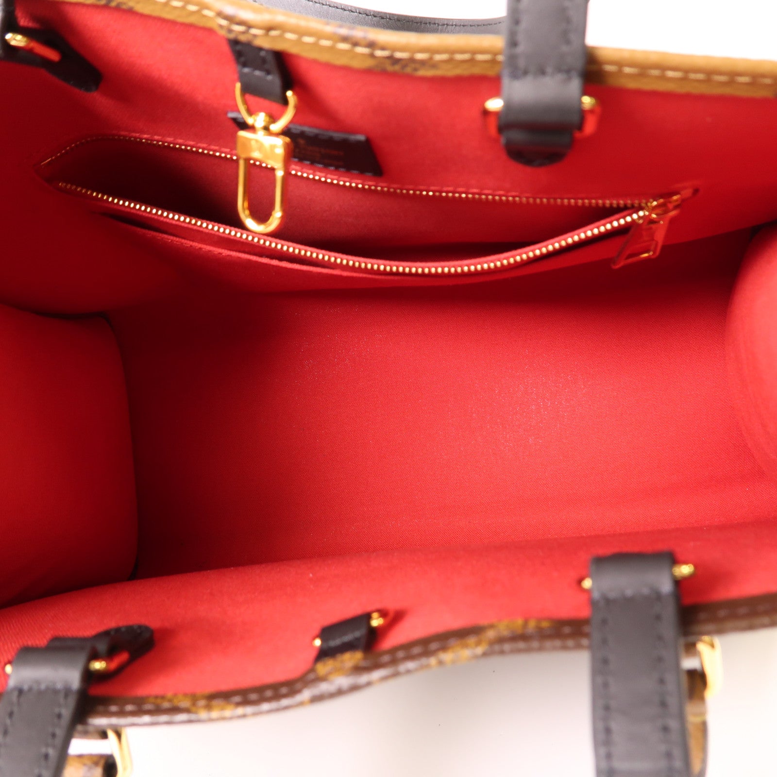 LOUIS VUITTON 【激減優惠】Monogram Giant On The Go MM金扣手挽肩背兩用袋