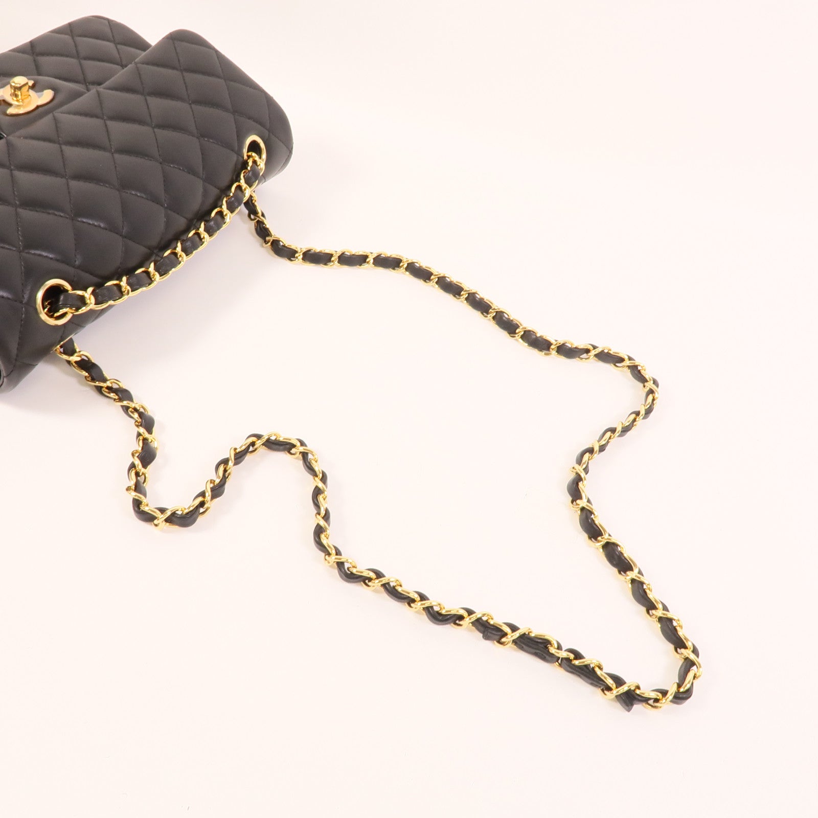 CHANEL 羊皮皮革Classic 23鏈帶肩背袋