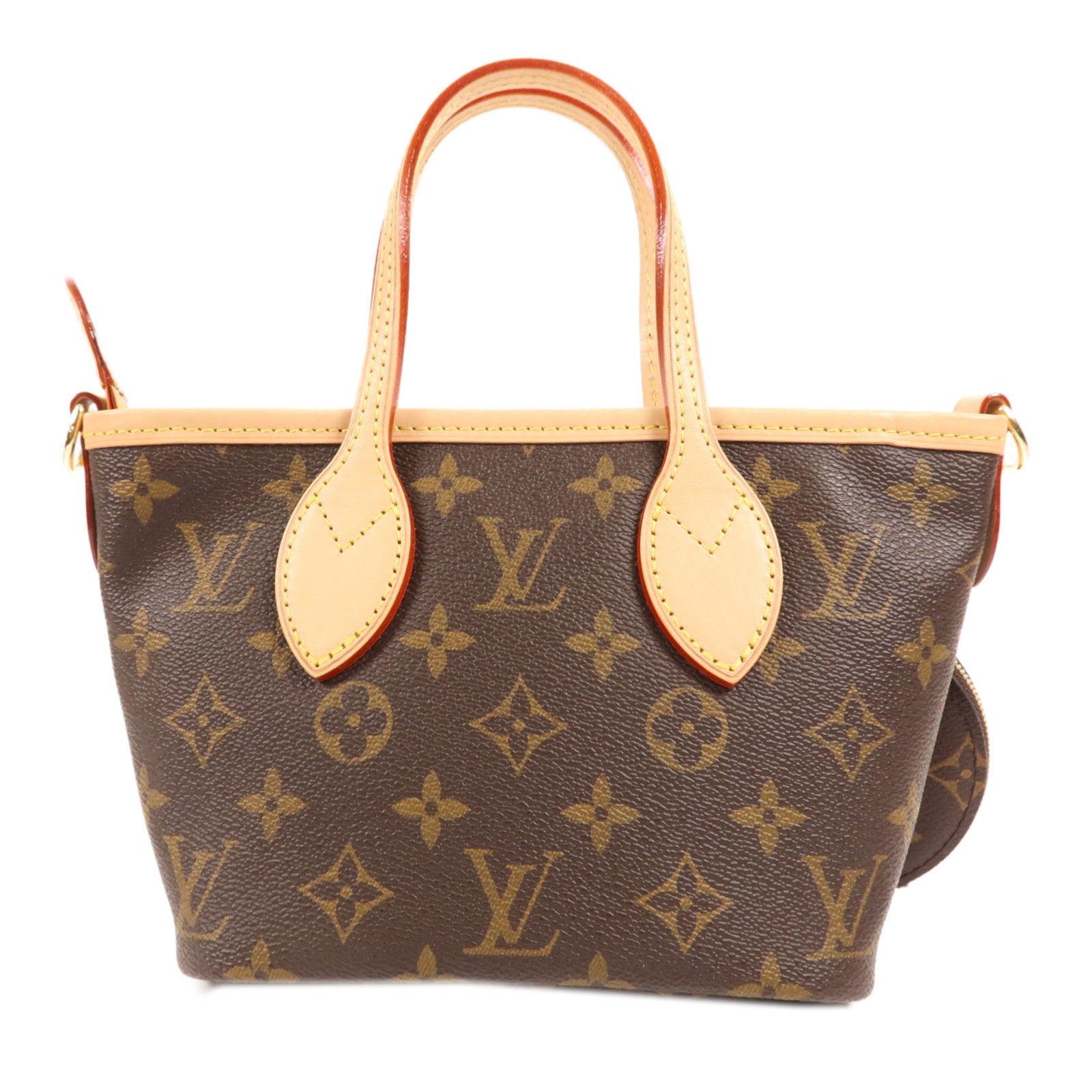 LOUIS VUITTON Monogram Neverfull BB金扣手挽肩背兩用袋