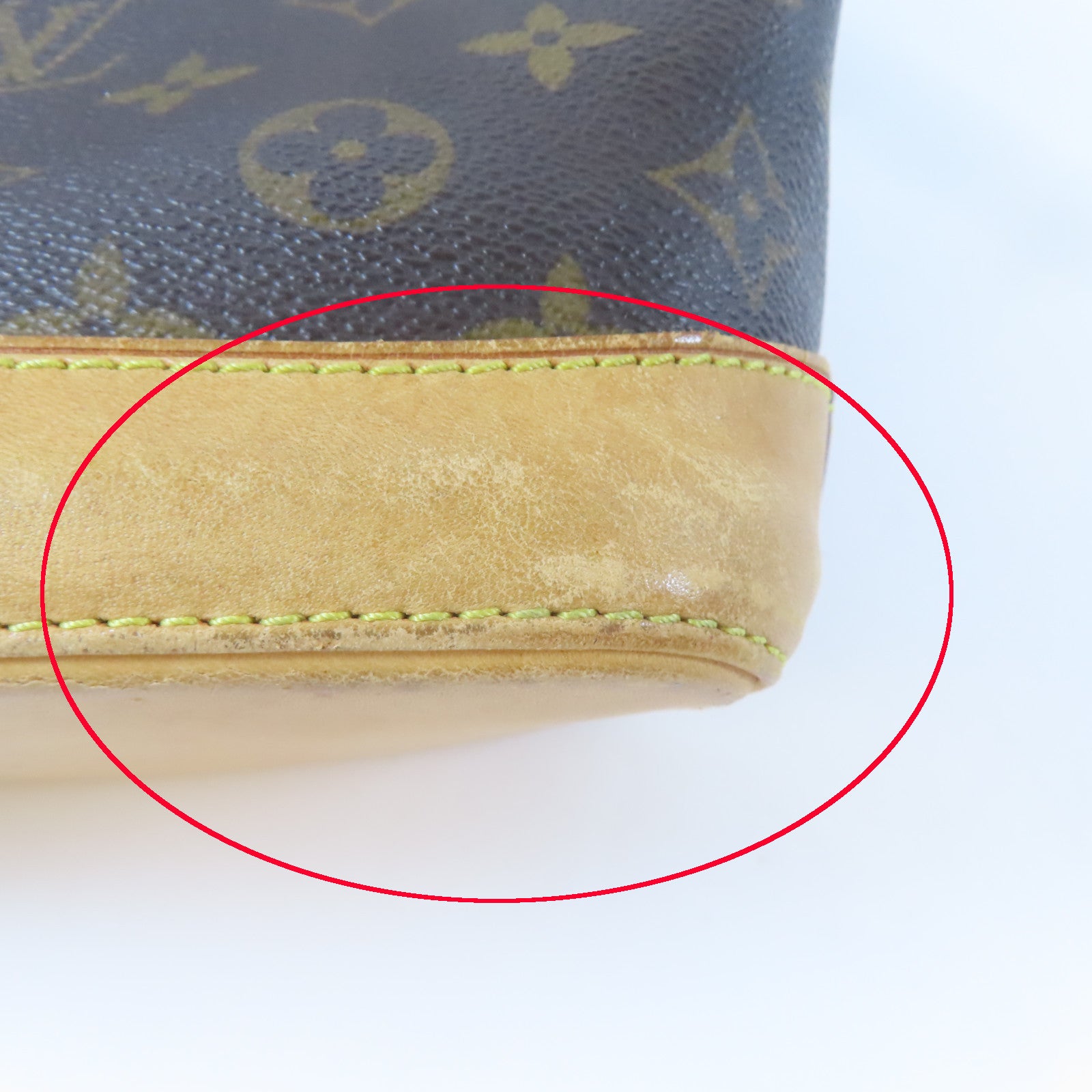 LOUIS VUITTON Monogram Lockit金扣手挽袋啡色
