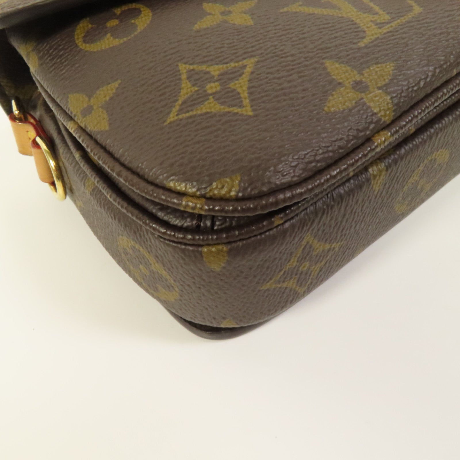 LOUIS VUITTON Monogram Pochette Metis East West金扣手挽肩背兩用袋