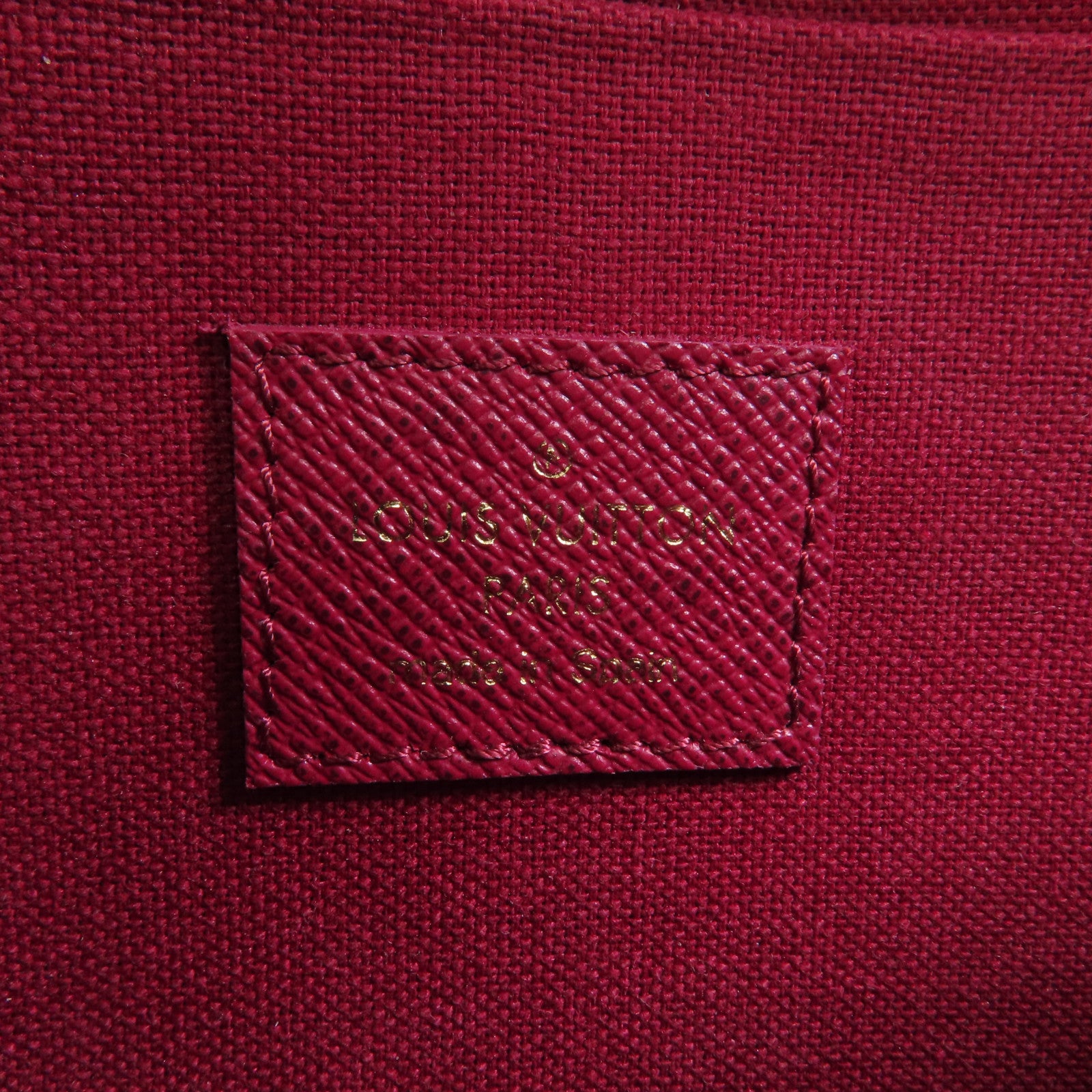 LOUIS VUITTON Monogram Pochette Felicie金扣鏈帶肩背袋