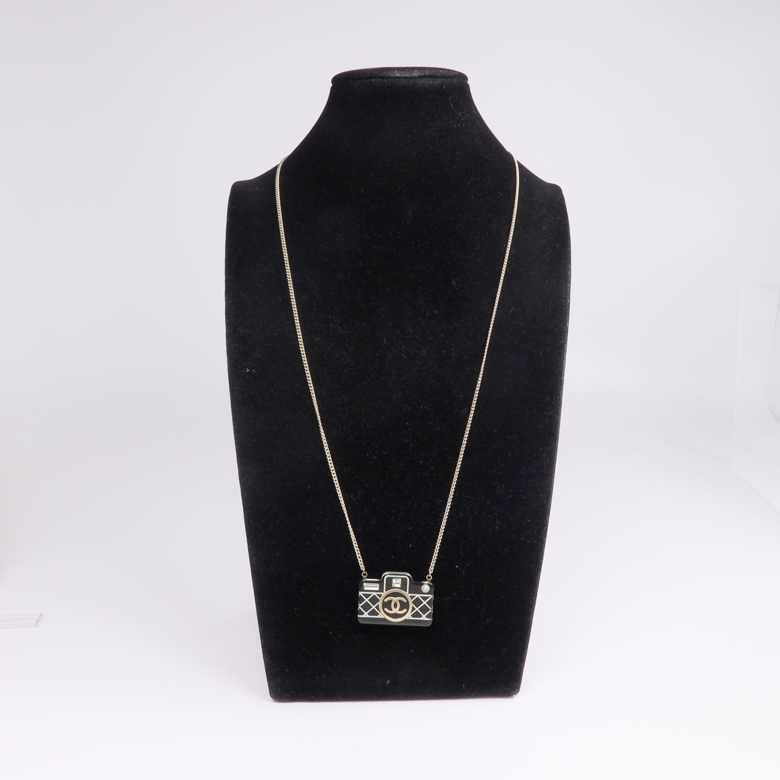 CHANEL PVC/金屬Necklace項鍊