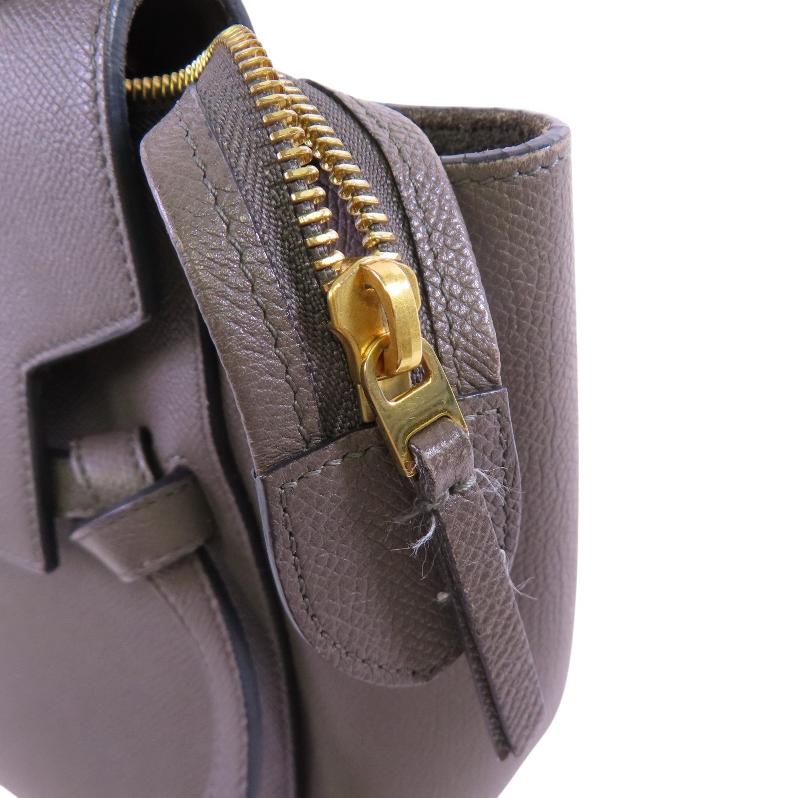 CELINE 牛皮皮革Belt Bag金扣手挽肩背兩用袋