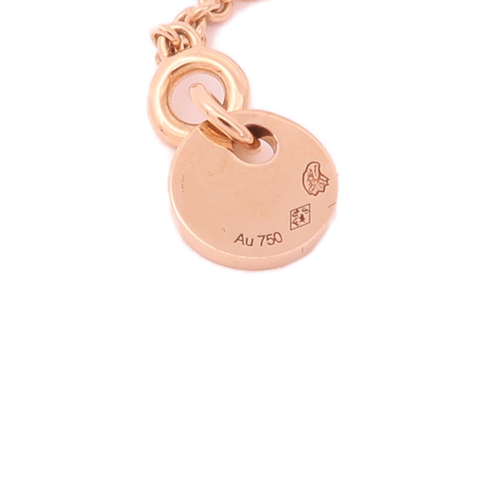 HERMES 18K玫瑰金Constance Pendant項鍊
