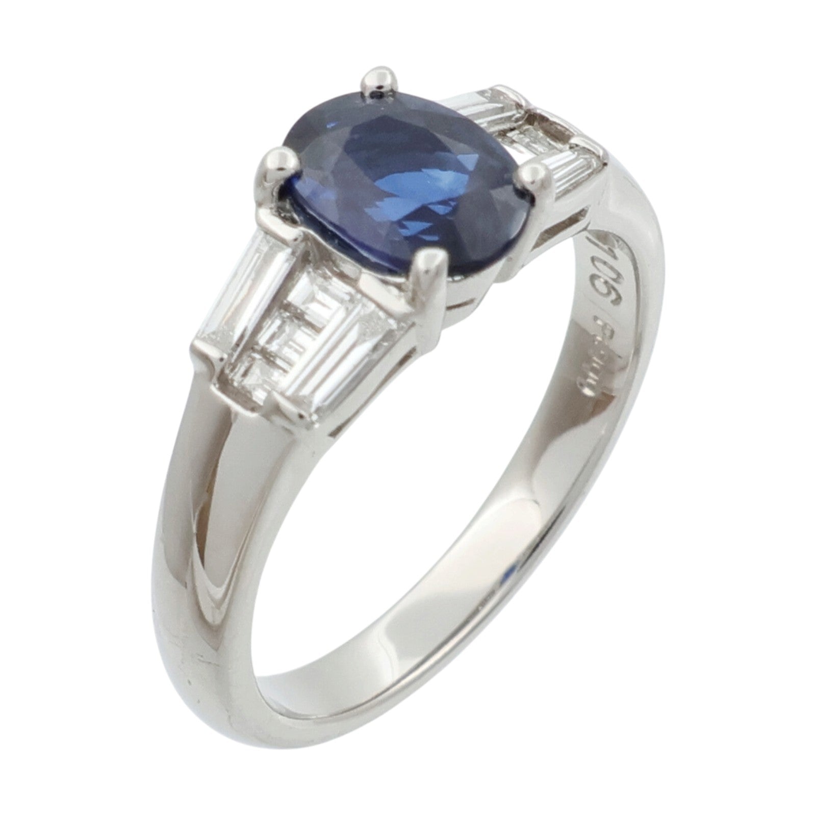 JEWELRY PT900鉑金/藍寶石Sapphire鑽石戒指