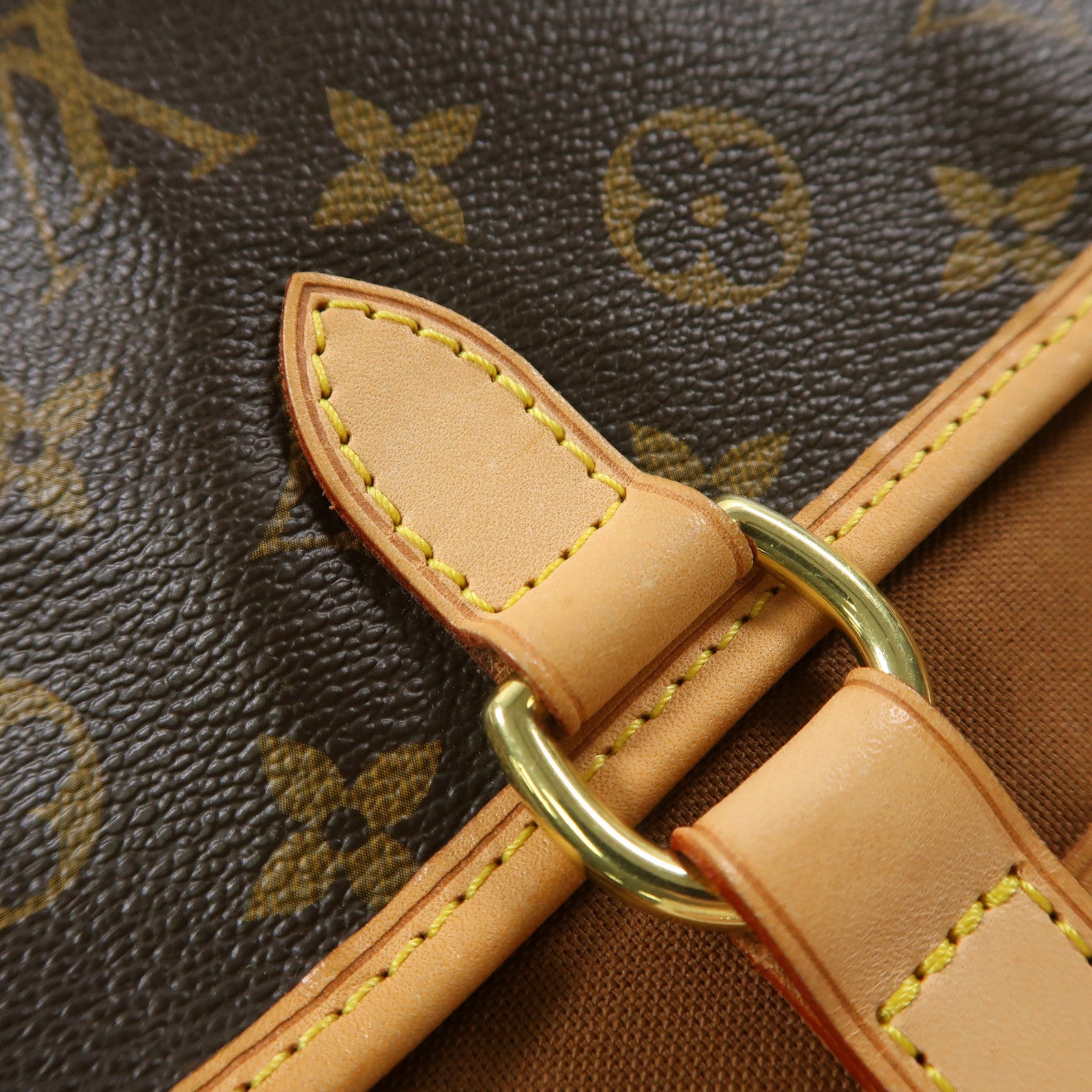 LOUIS VUITTON Monogram Batignolles Horizontal金扣肩背袋啡色
