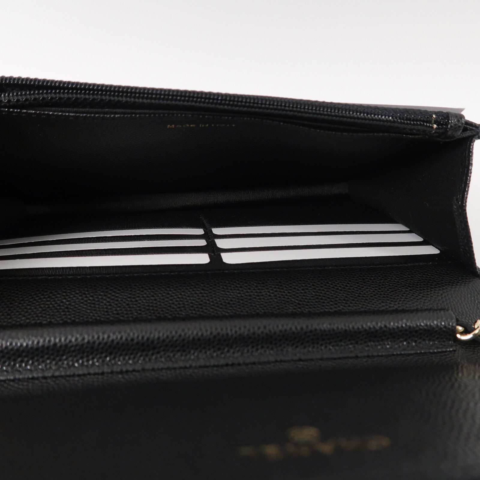 CHANEL 牛皮皮革WOC Wallet On Chain鏈帶肩背袋