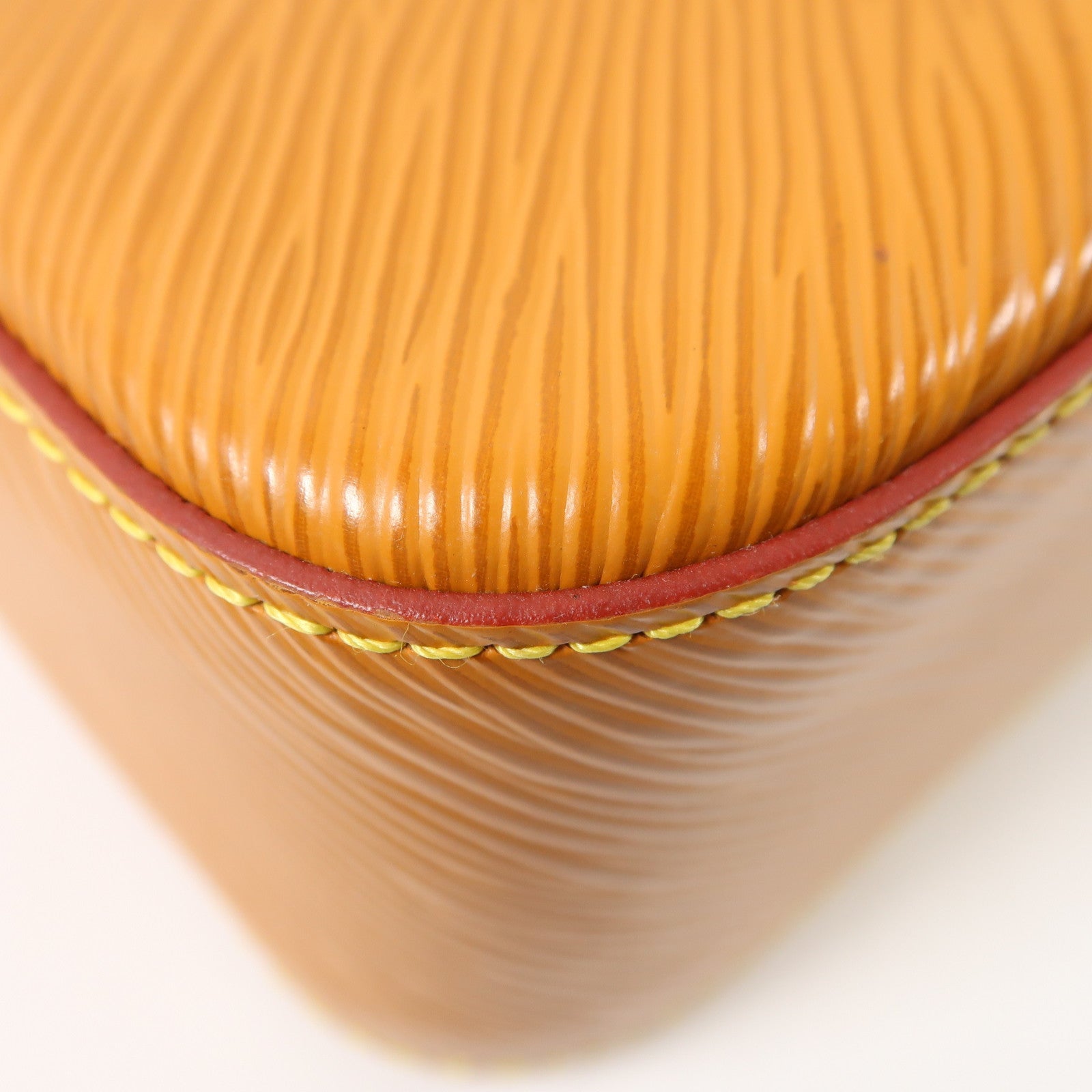 LOUIS VUITTON Epi Marelle銀扣手挽肩背兩用袋橙色