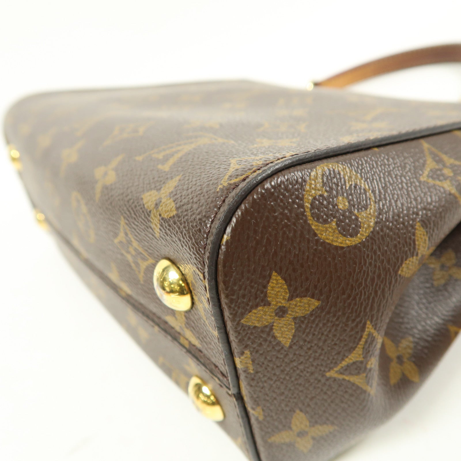 LOUIS VUITTON Monogram Cluny BB金扣手挽肩背兩用袋