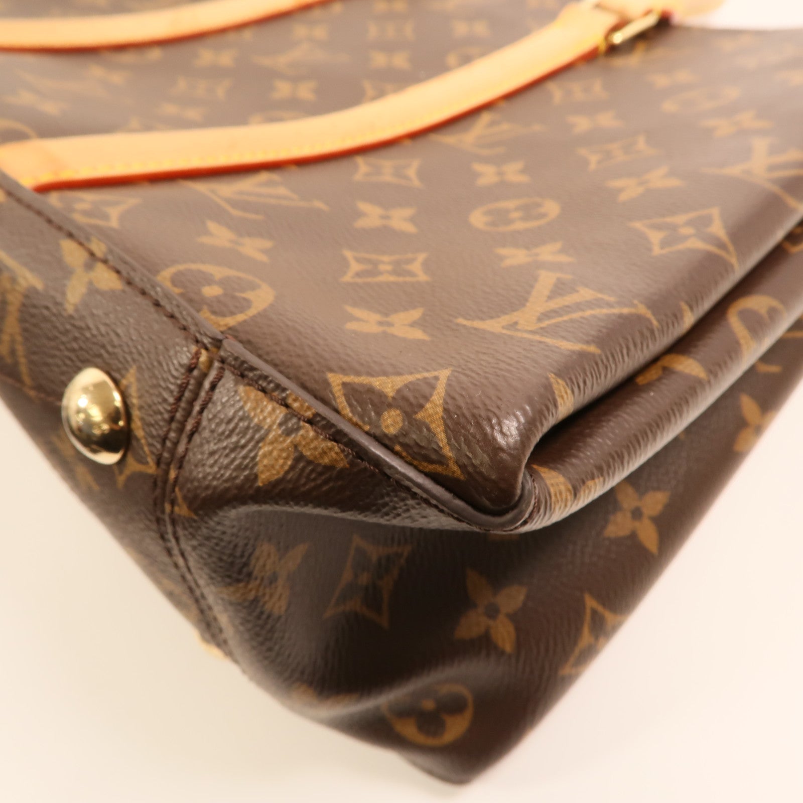 LOUIS VUITTON Monogram Soufflot MM金扣手挽肩背兩用袋