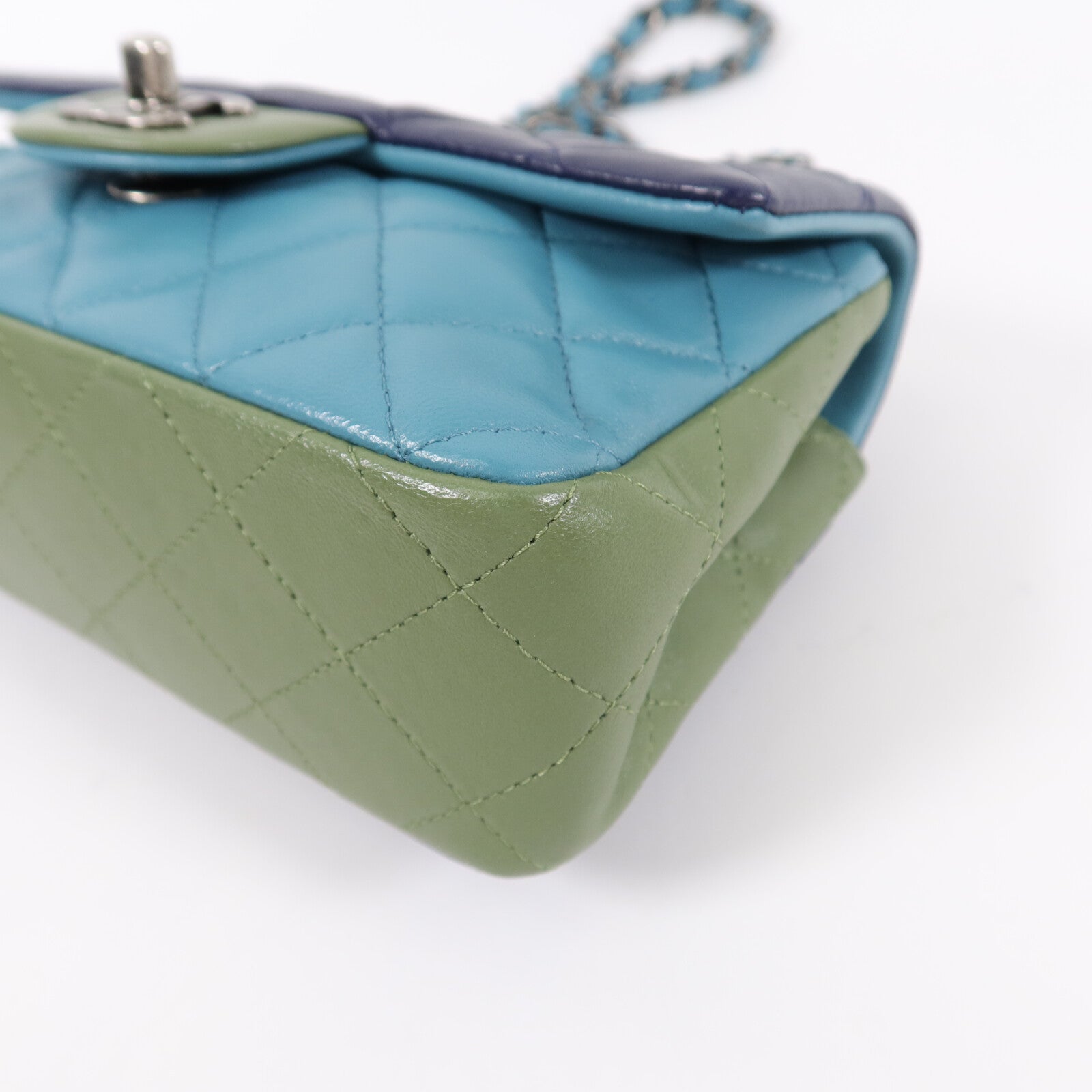 CHANEL 羊皮皮革Mini Classic 20鏈帶肩背袋