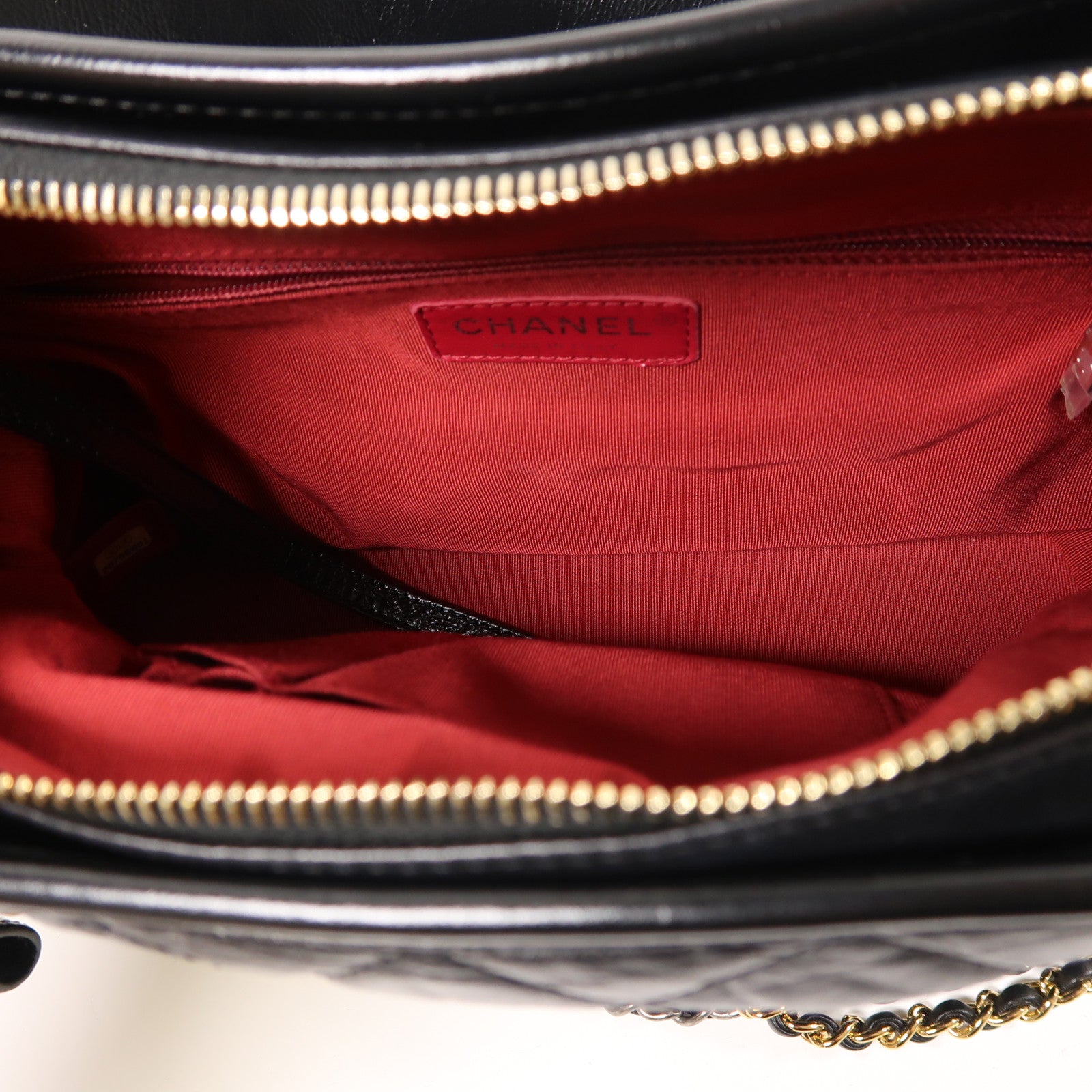 CHANEL 皮革Gabrielle Medium手挽肩背兩用袋