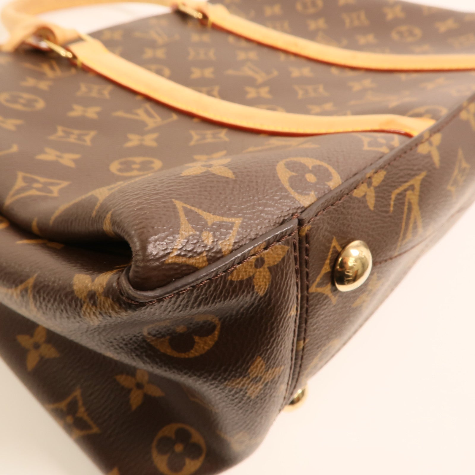 LOUIS VUITTON Monogram Soufflot MM金扣手挽肩背兩用袋