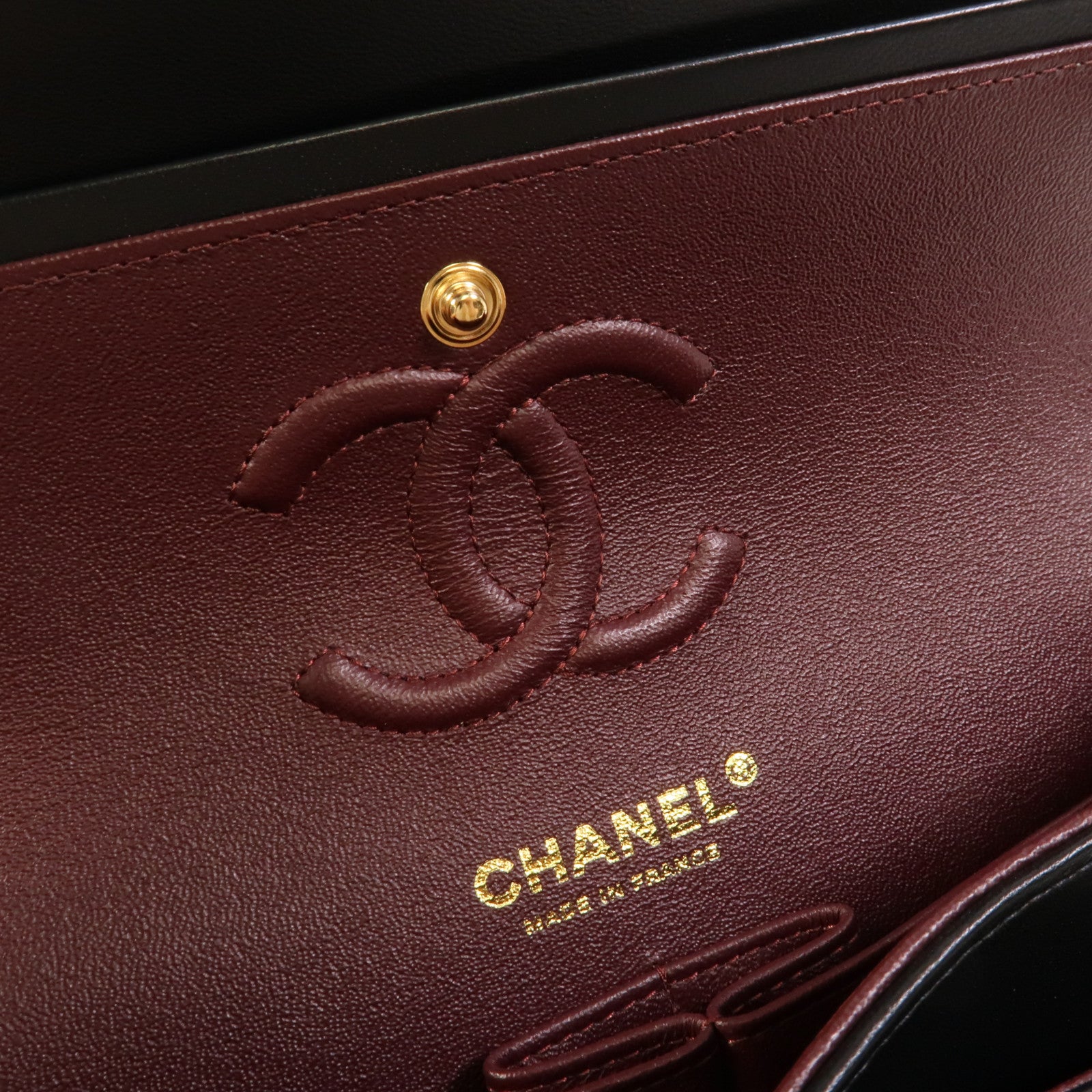 CHANEL 羊皮皮革Classic 23鏈帶肩背袋
