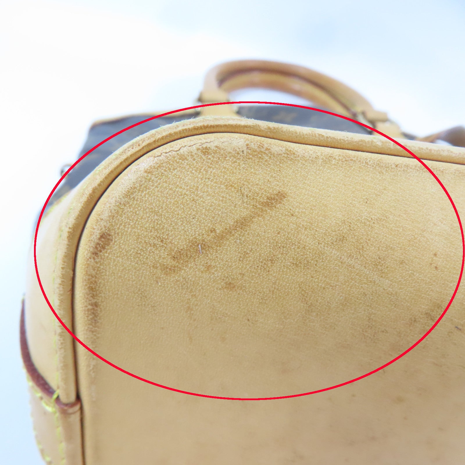 LOUIS VUITTON Monogram Lockit金扣手挽袋啡色