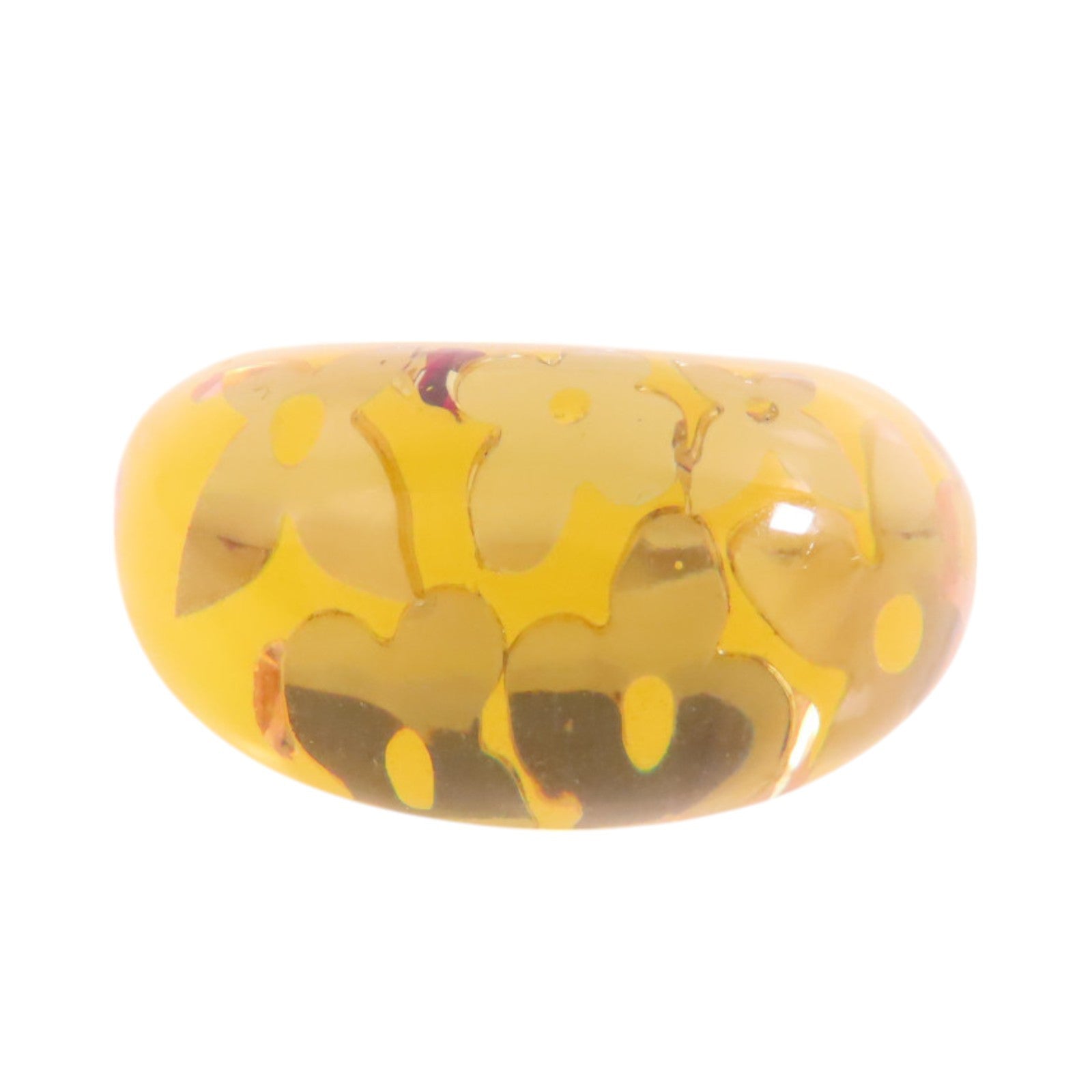 LOUIS VUITTON Resin Inclusion Ring戒指US#6.25