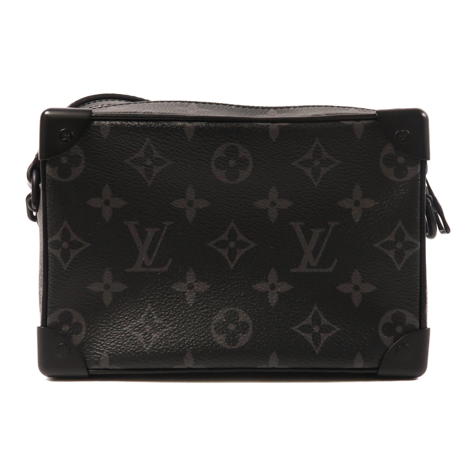 LOUIS VUITTON Monogram Eclipse Mini Soft Trunk肩背袋