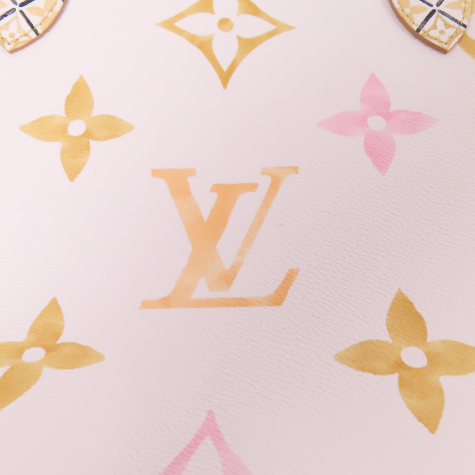 LOUIS VUITTON LV GHW Neverfull MM Tote Bag M22978 Monogram Giant White